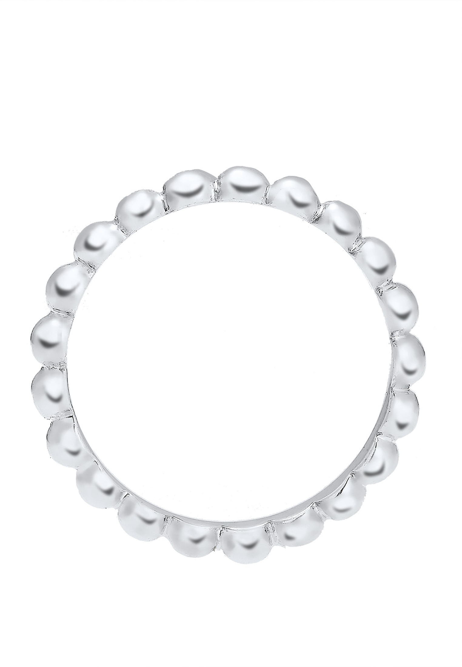 Elli Fingerring »Stacking Ring Kügelchen 925 Silber«