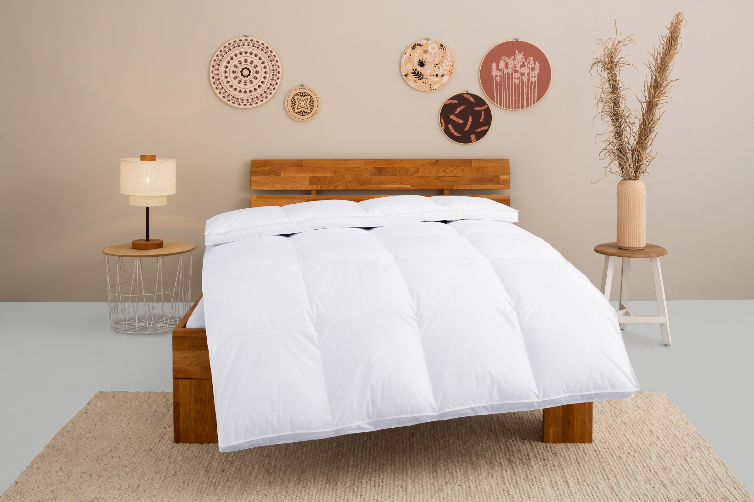 Älgdröm Gänsedaunenbettdecke "Luleå Bettdecke 135x200 cm, 155x220 cm" extra günstig online kaufen