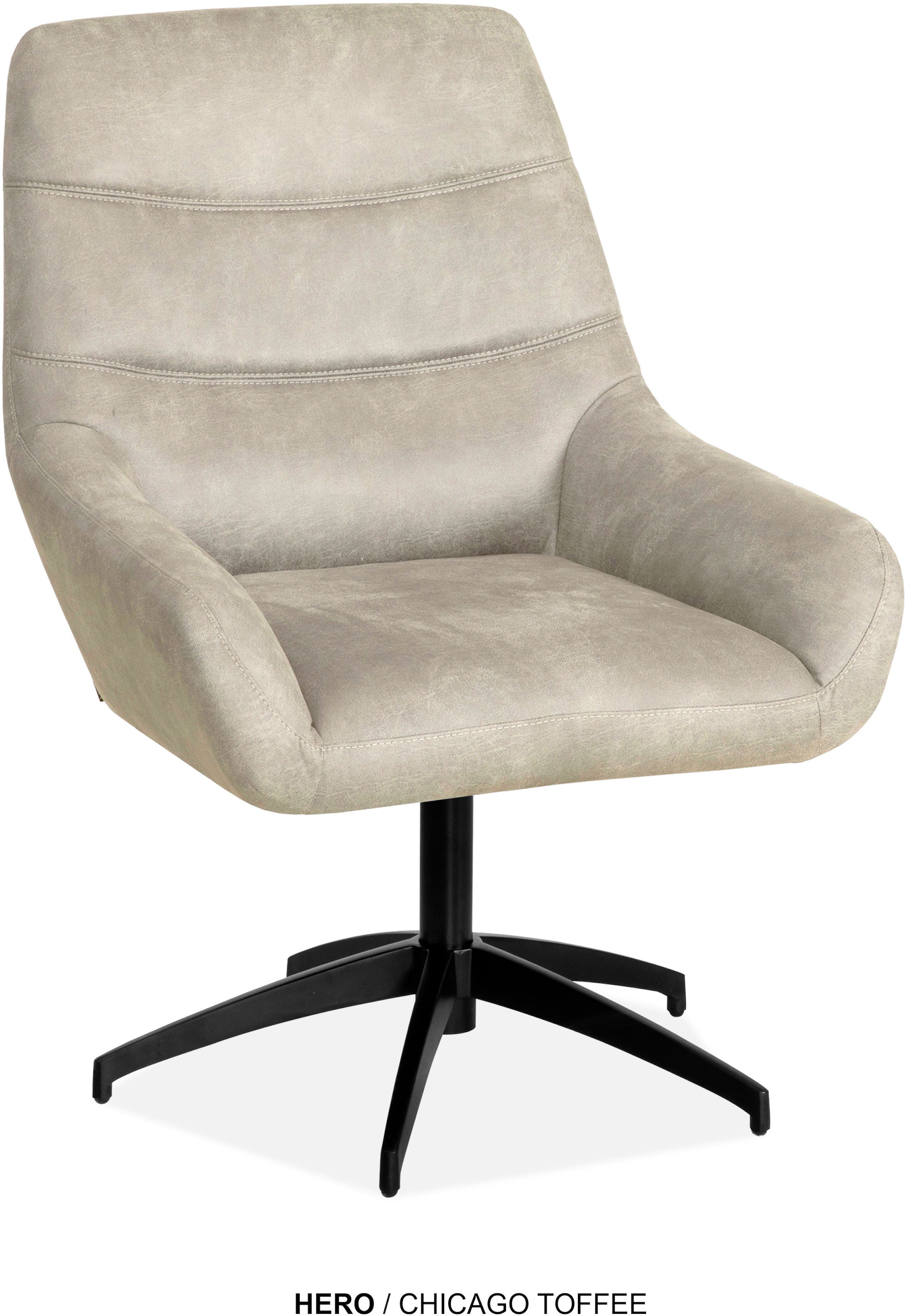 OMG Design Esszimmerstuhl "Hero" (Set) 2 Stk.bequemer Sessel, mit Drehgeste günstig online kaufen