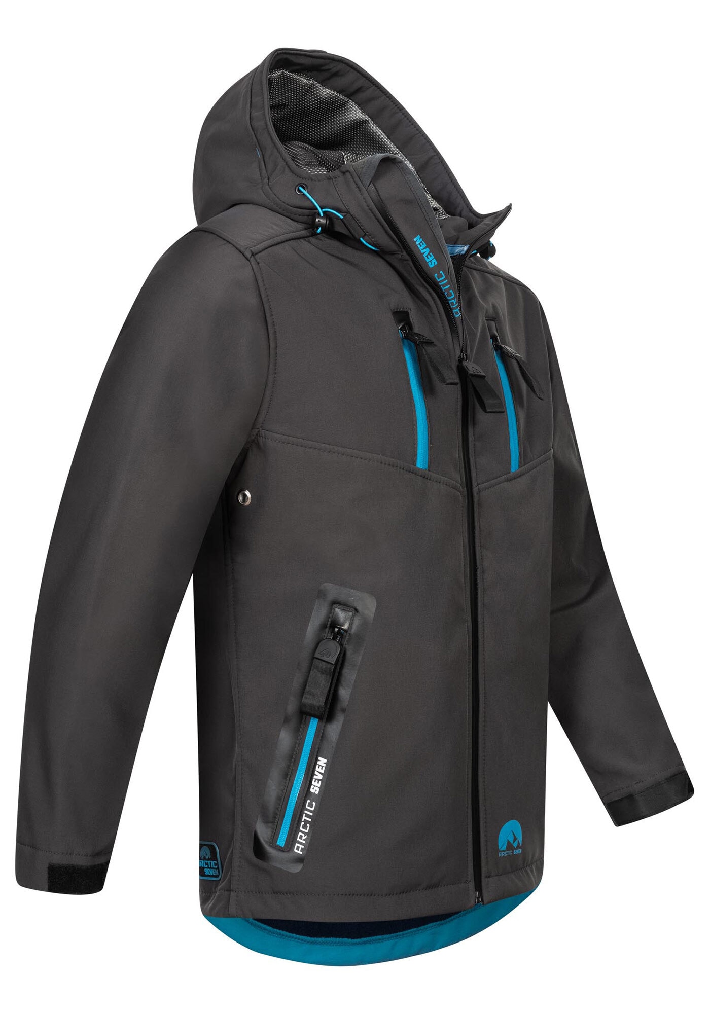 Arctic Seven Softshelljacke »ASLasaro«, mit Fleecestoff innen