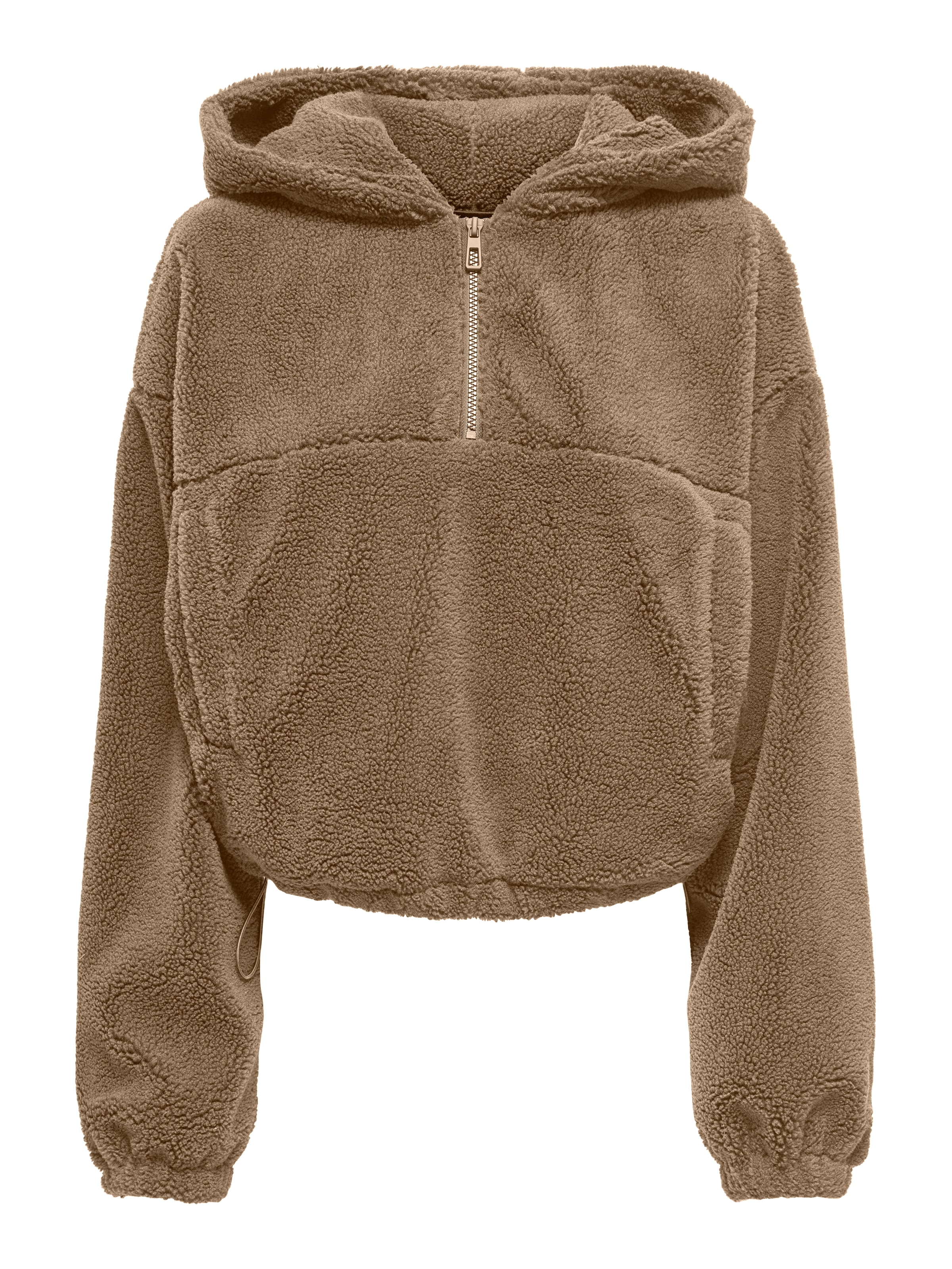 ONLY Fleecejacke "ONLSIENA TEDDY ANORAK LIFE CC OTW", mit Kapuze günstig online kaufen