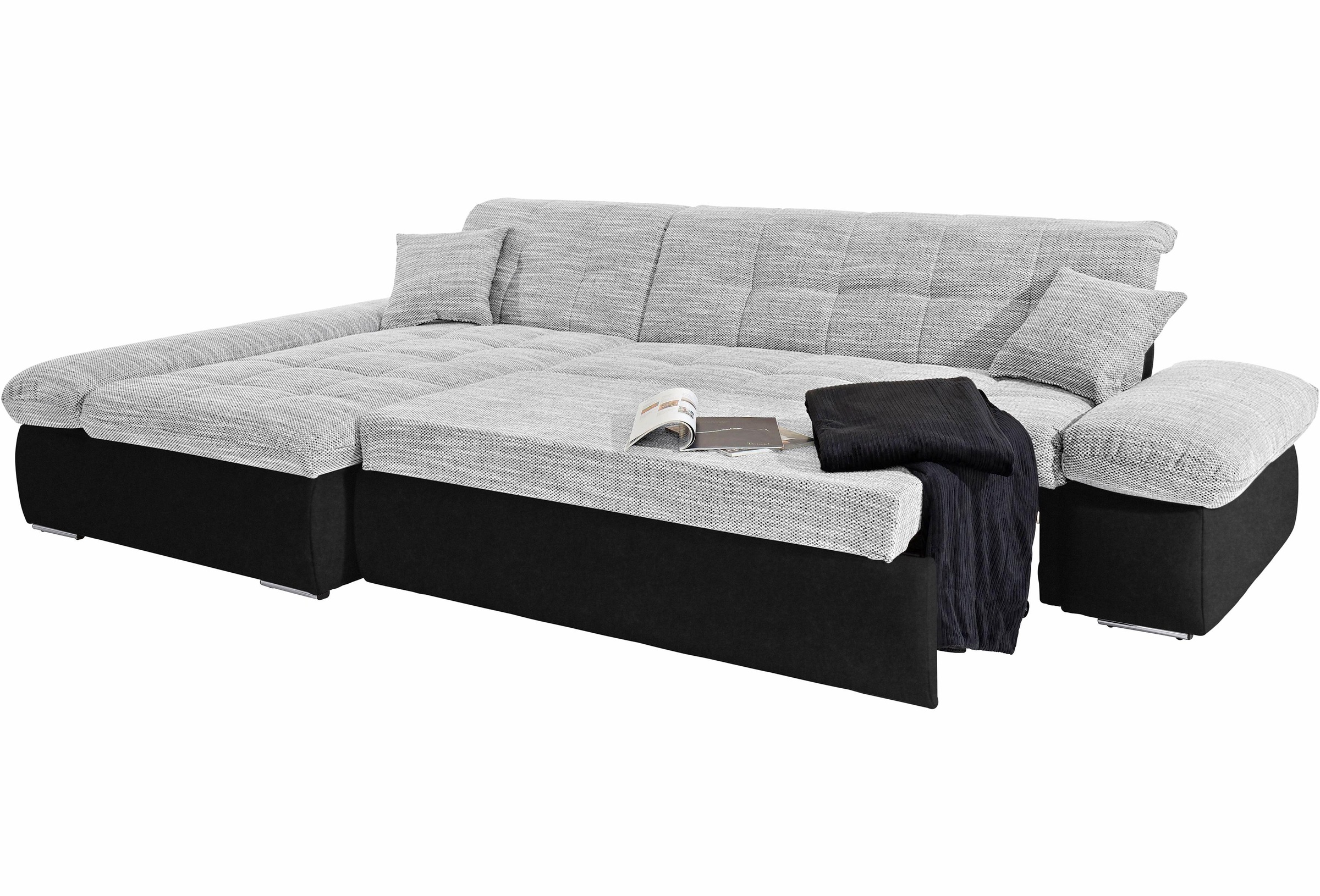 DOMO collection Ecksofa "Moric, L-Form, XXL-Sofa - Breite 300cm", wahlweise günstig online kaufen