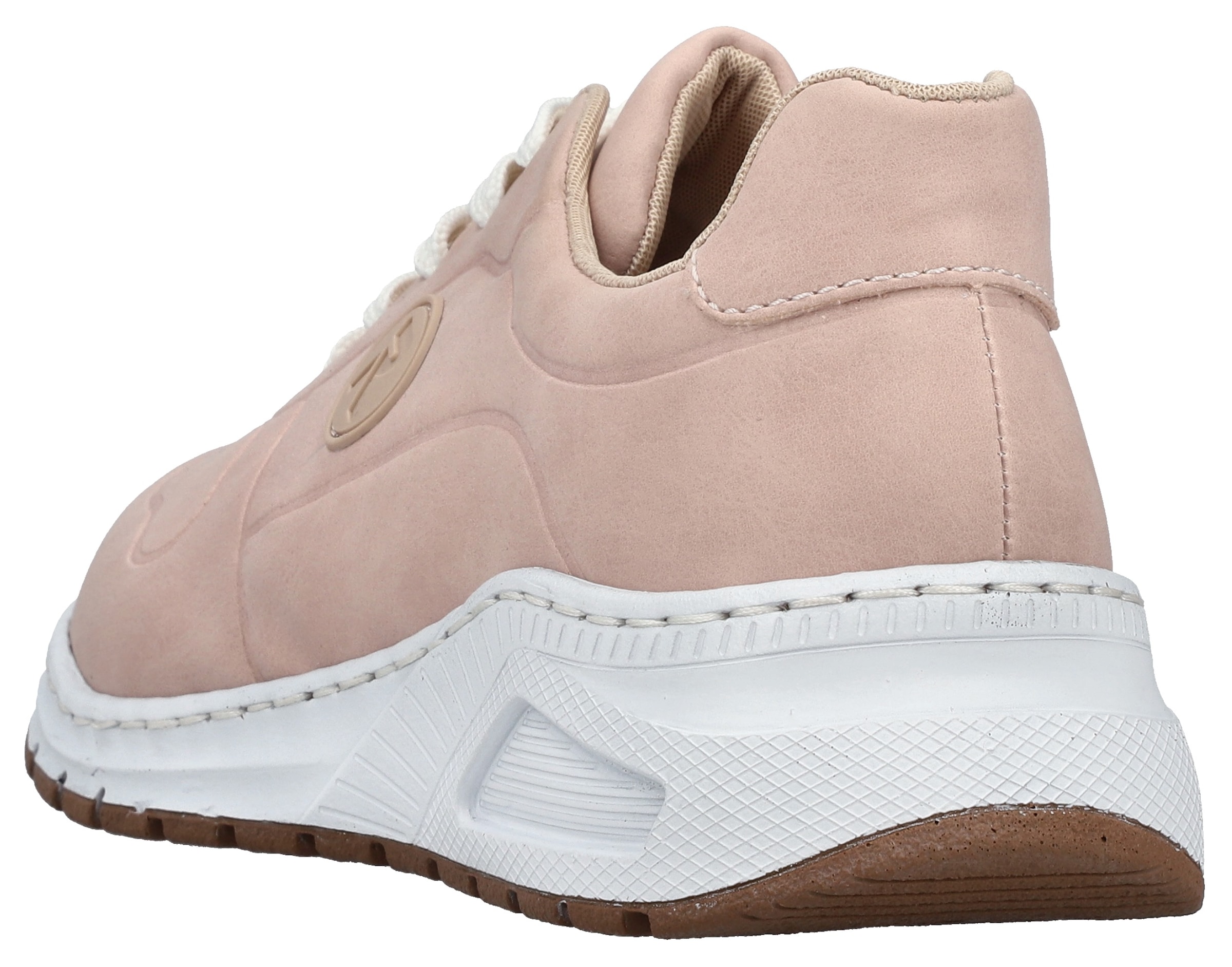 Rieker Sneaker  mit MemoSoft-Innensohle, Freizeitschuh, Halbschuh, Schnürschuh