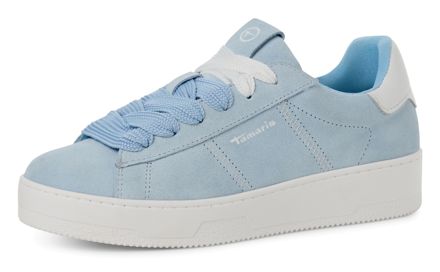 Tamaris, Freizeitschuh, Halbschuh, Schnürschuh mit seitlichem Logoschriftzu günstig online kaufen