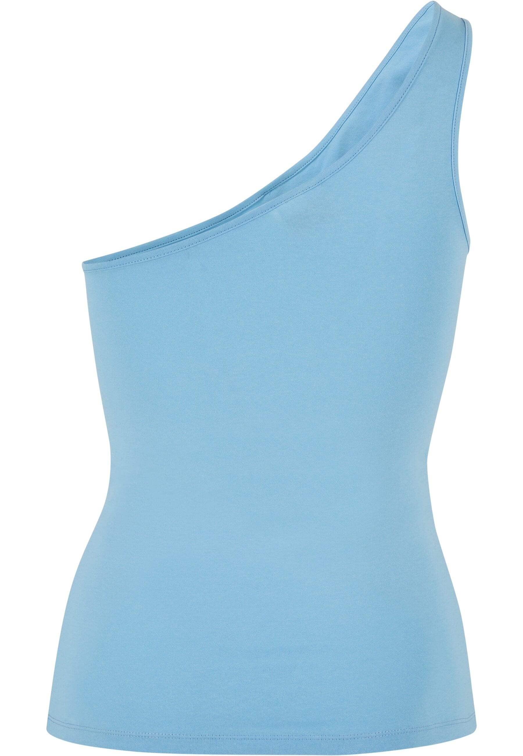 URBAN CLASSICS Muskelshirt »Urban Classics Damen Ladies Asymmetric Top«, (1 tlg.)
