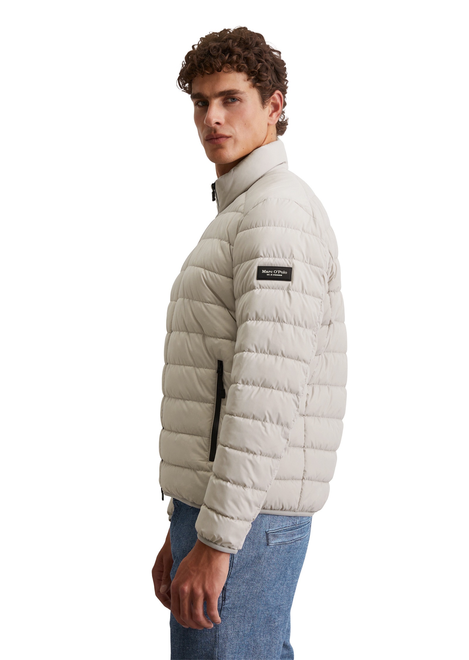 Marc OPolo Outdoorjacke "aus recyceltem Performance-Polyester", ohne Kapuze günstig online kaufen
