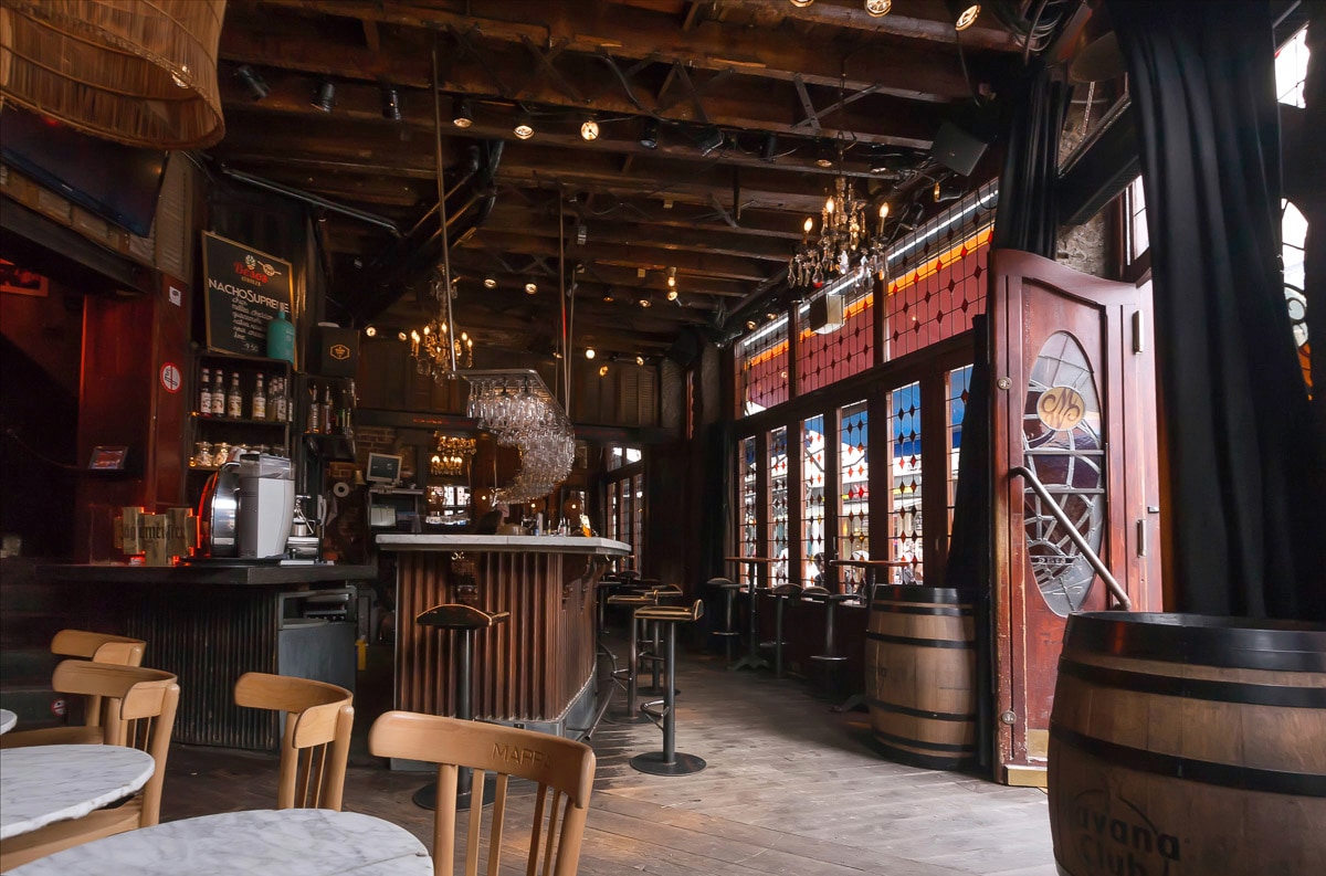 Papermoon Fototapete »Restaurant«