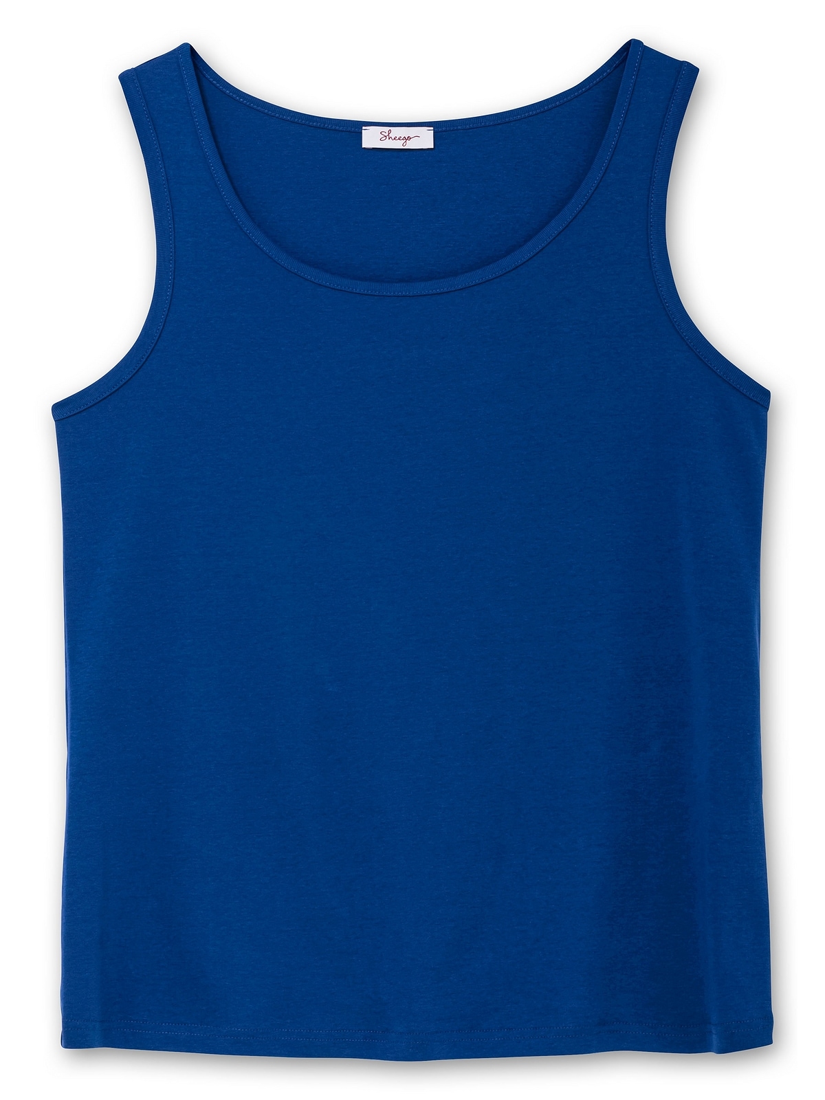 Sheego Tanktop »Große Größen«, aus reiner Baumwolle