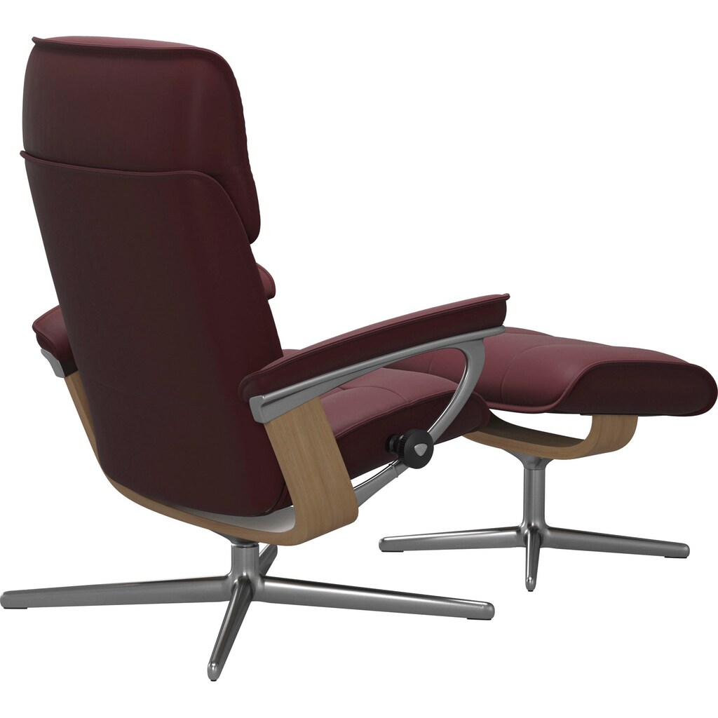 Stressless® Relaxsessel »Admiral«, mit Cross Base, Größe M & L, Holzakzent Eiche