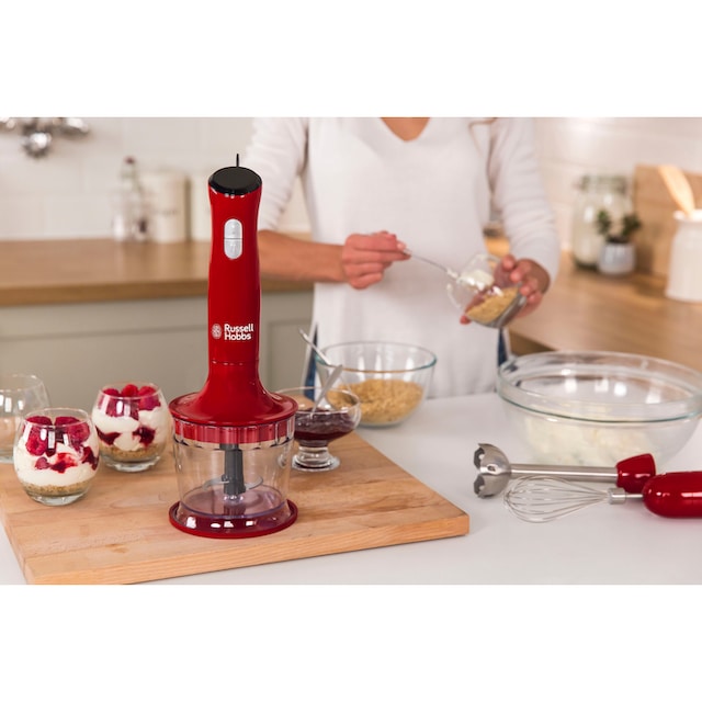 RUSSELL HOBBS Stabmixer »Desire 3in1 24700-56«, 500 W, 2  Geschwindigkeitsstufen, Edelstahlmesser, spülmaschinengeeignet auf Raten |  BAUR