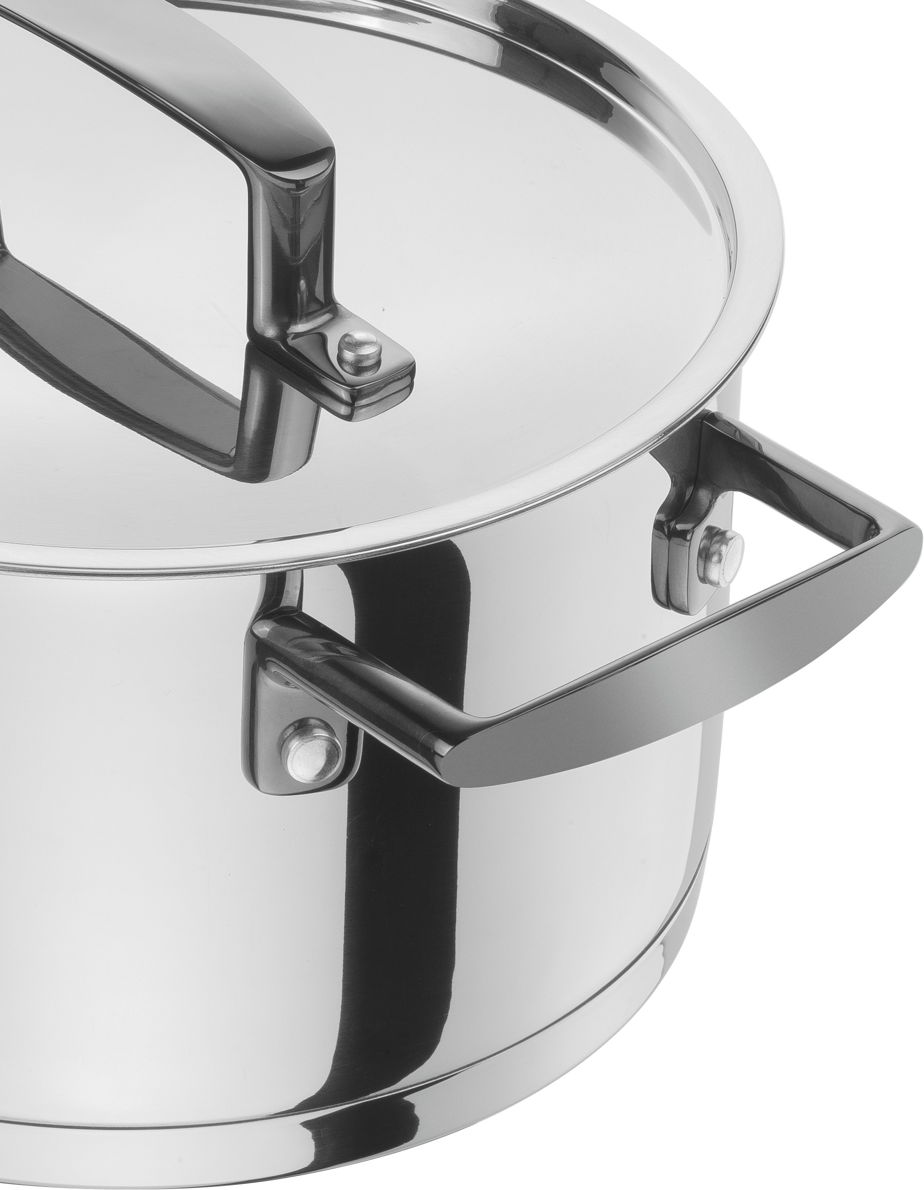 Zwilling Topf-Set »Bellasera«, Edelstahl 18/10, (Set, 5 tlg.), 18/10 Edelstahl, Rostfrei, 5-tlg. Induktion, Silberfarben