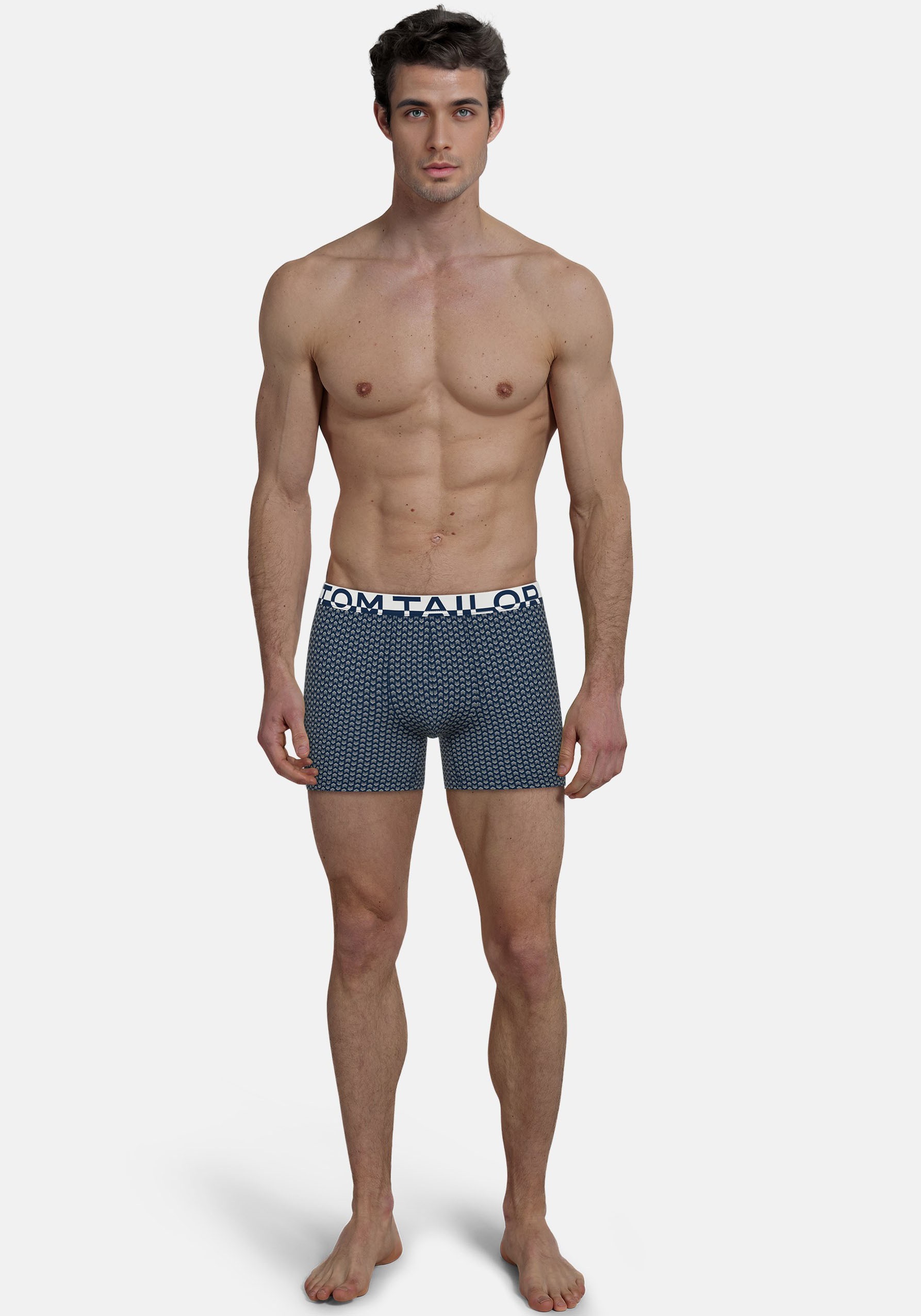 TOM TAILOR Boxershorts »Kentucky«, (2 St.), mit vielseitigem Zweierpack