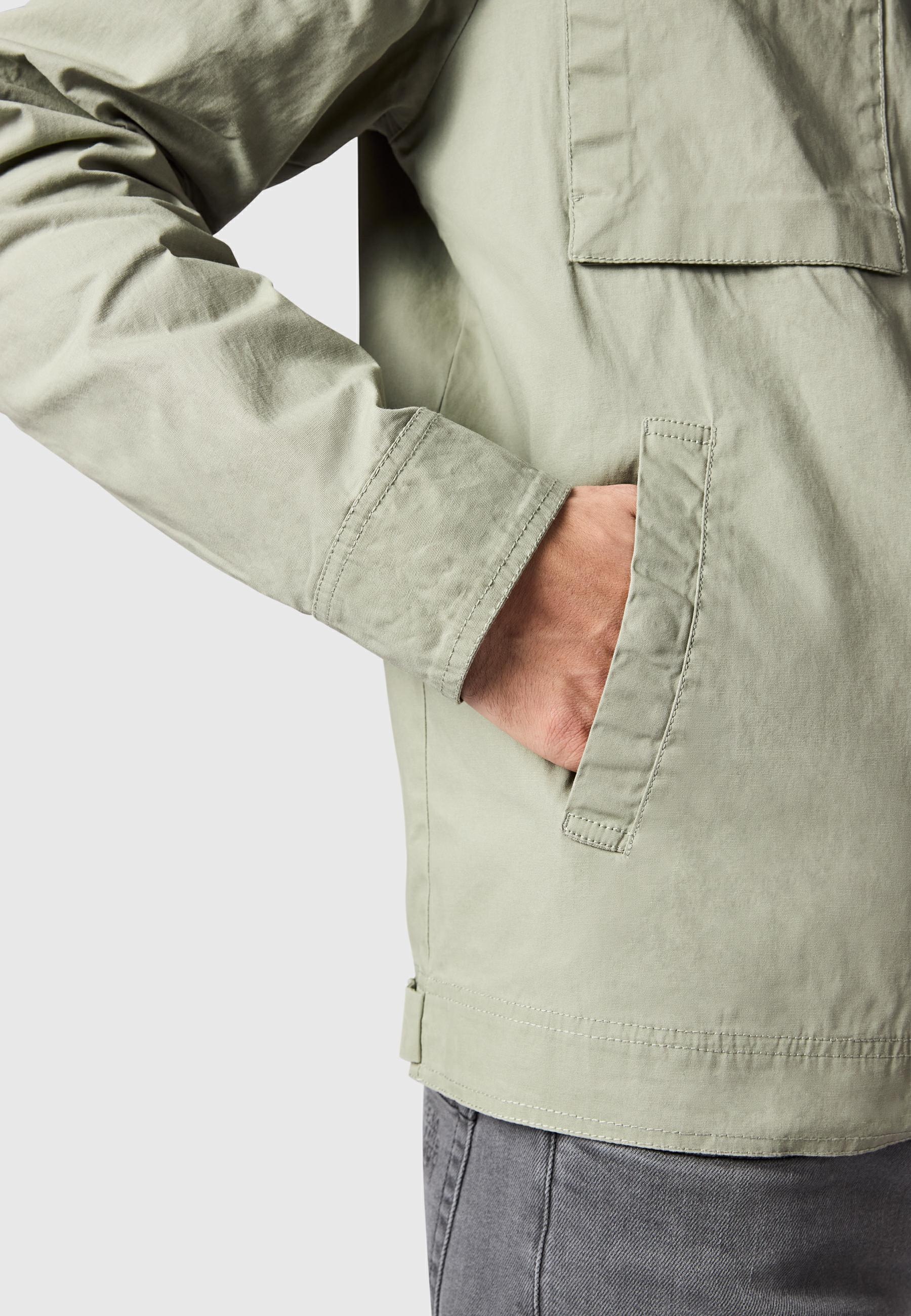 Ragwear Anorak »Murpho Vintage« ohne Kapuze Geradlinige Übergangsjacke mit Brusttaschen