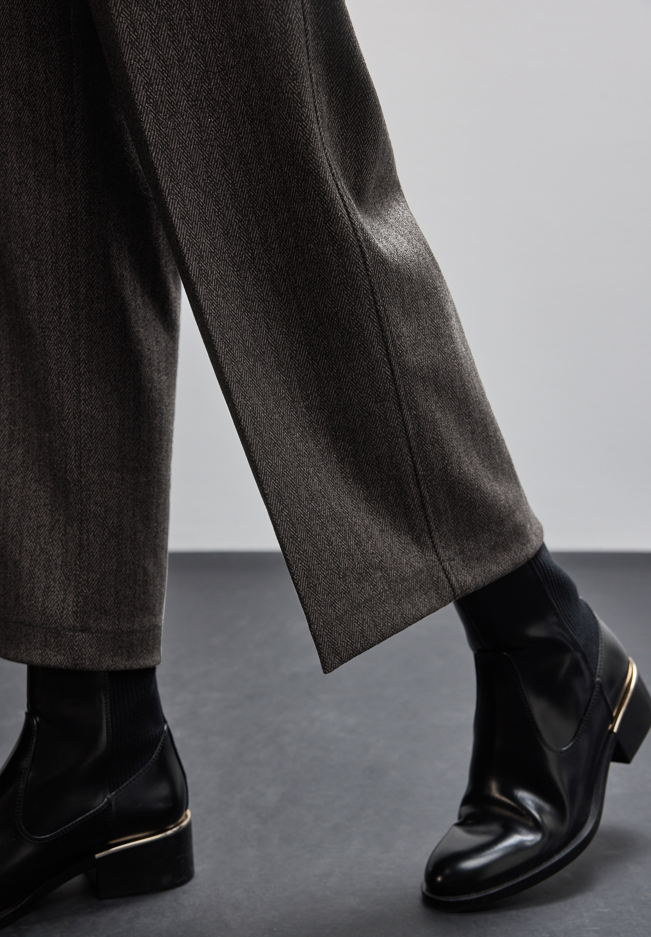 Thumbnail - STREET ONE Culotte mit Fishbone Muster, mit seitlichen Taschen