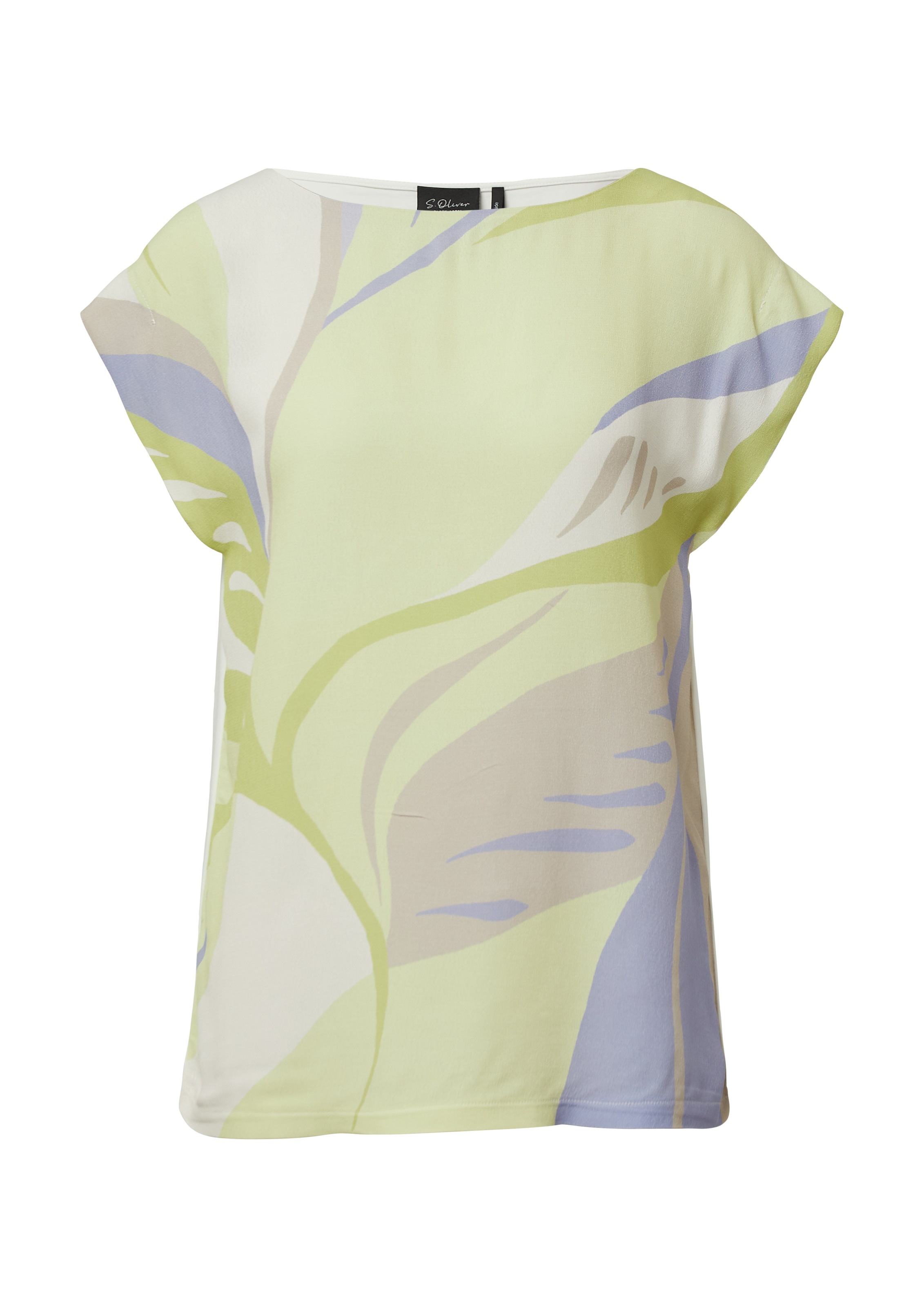 Thumbnail - s.Oliver BLACK LABEL T-Shirt mit All-Over Print