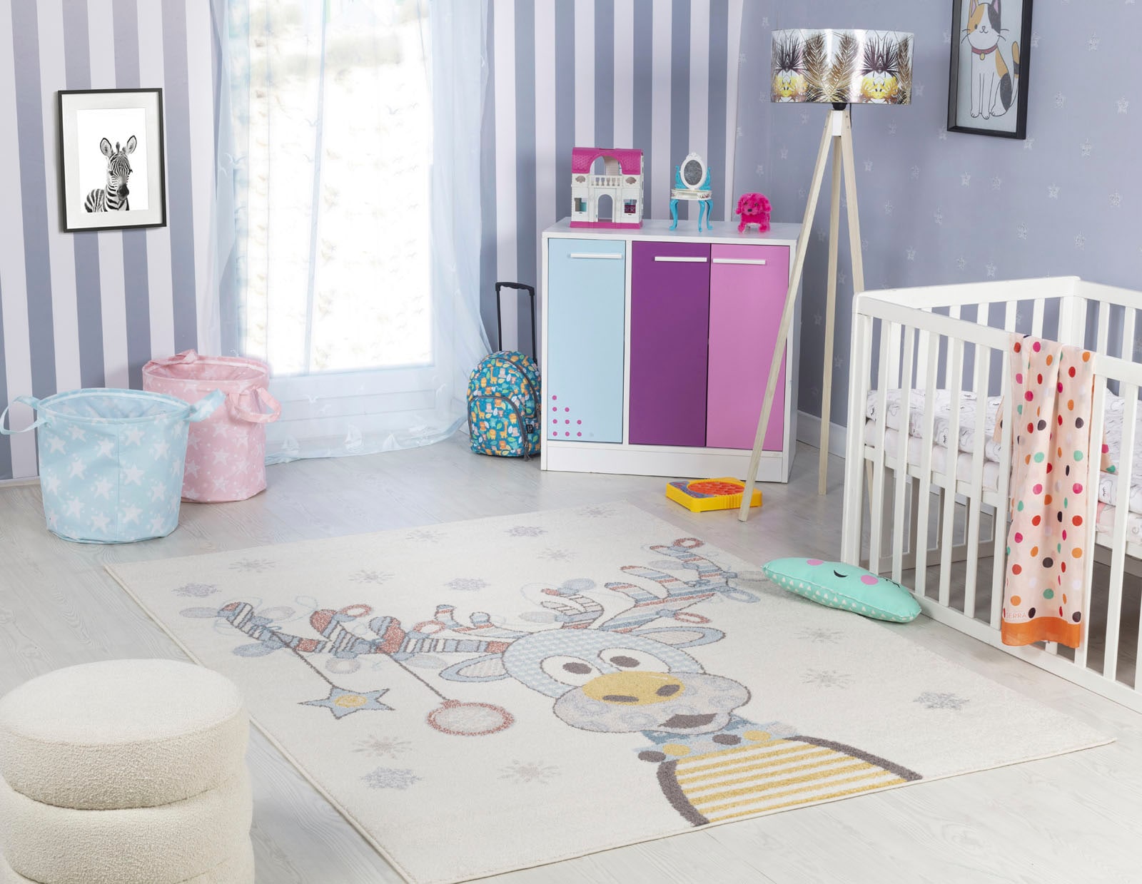 Livabliss Kinderteppich "BOONE" rechteckig 13 mm Höhe Kids günstig online kaufen