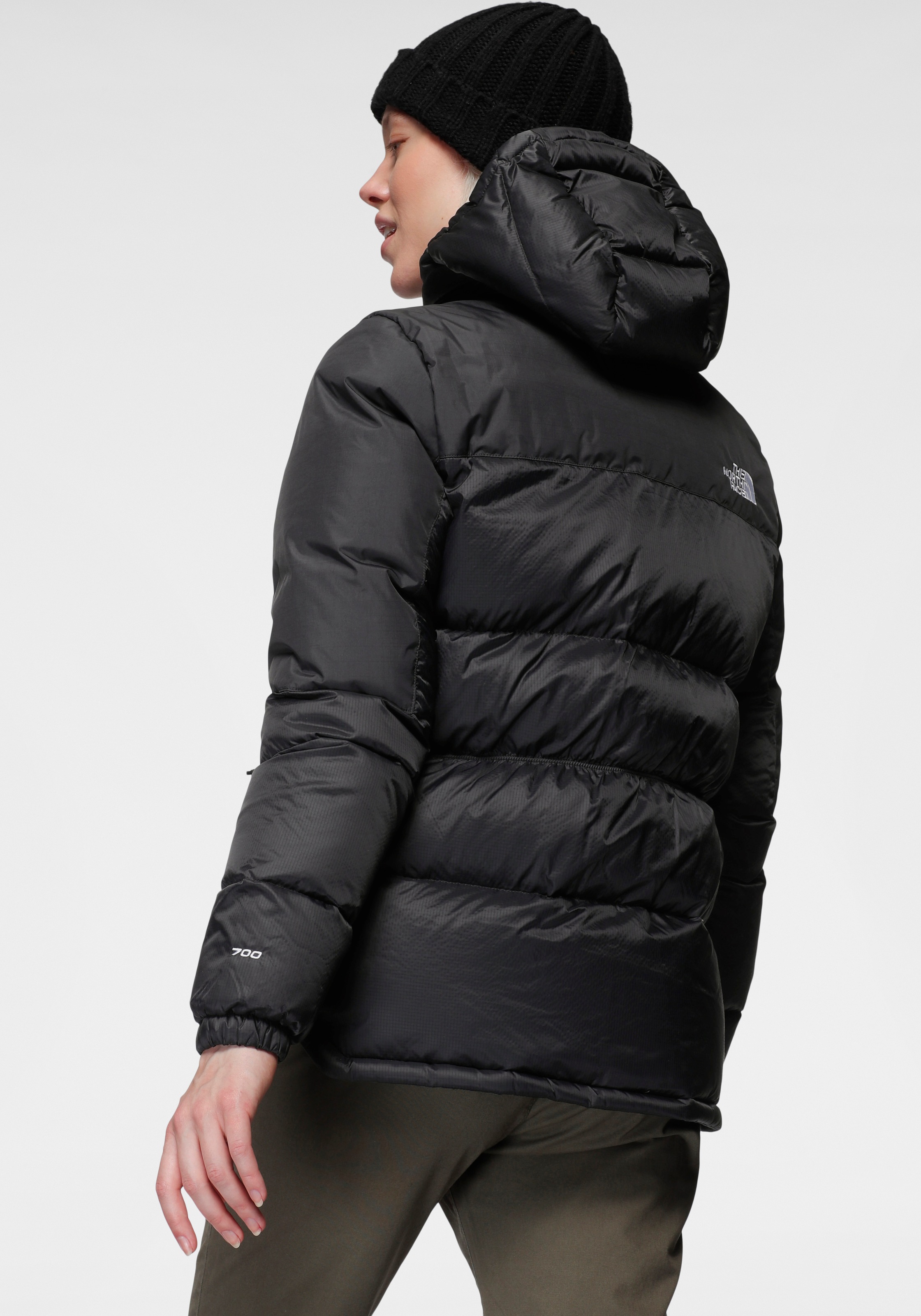 The North Face Daunenjacke mit Kapuze Daunenfüllung, sehr warm, winddicht günstig online kaufen