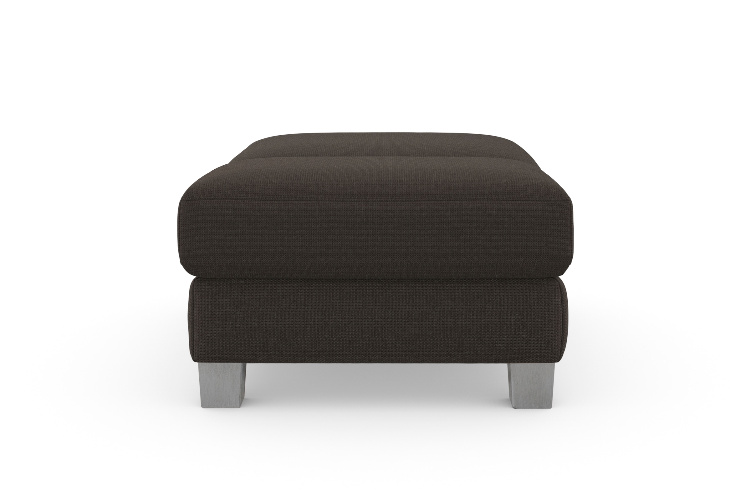 sit&more Polsterhocker »Dundee« mit Klappfunktion, Federkern und hochwertigen Edelstahlfüßen