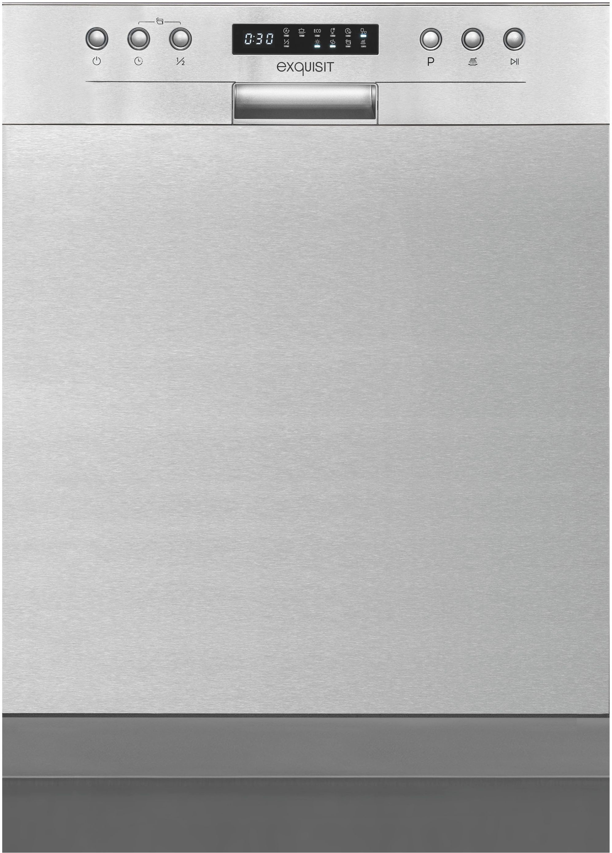 exquisit Unterbaugeschirrspüler "EGSP9414-EF-030D inox" 14 Maßgedecke Unter günstig online kaufen