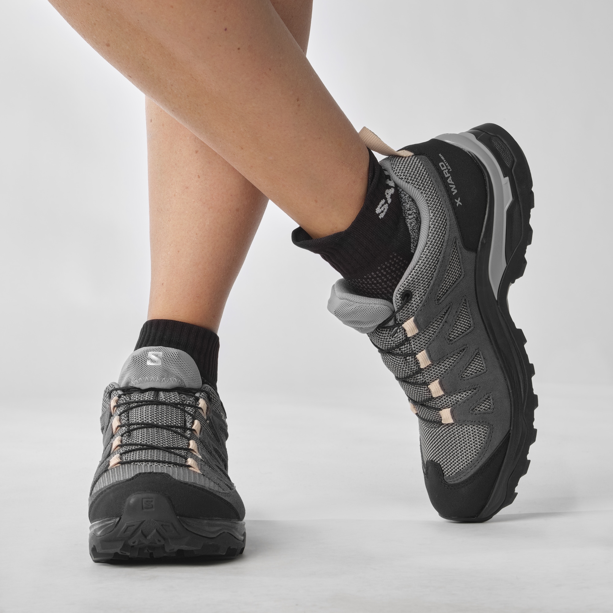 Salomon Wanderschuh »X WARD Leather GORE-TEX«, wasserdicht