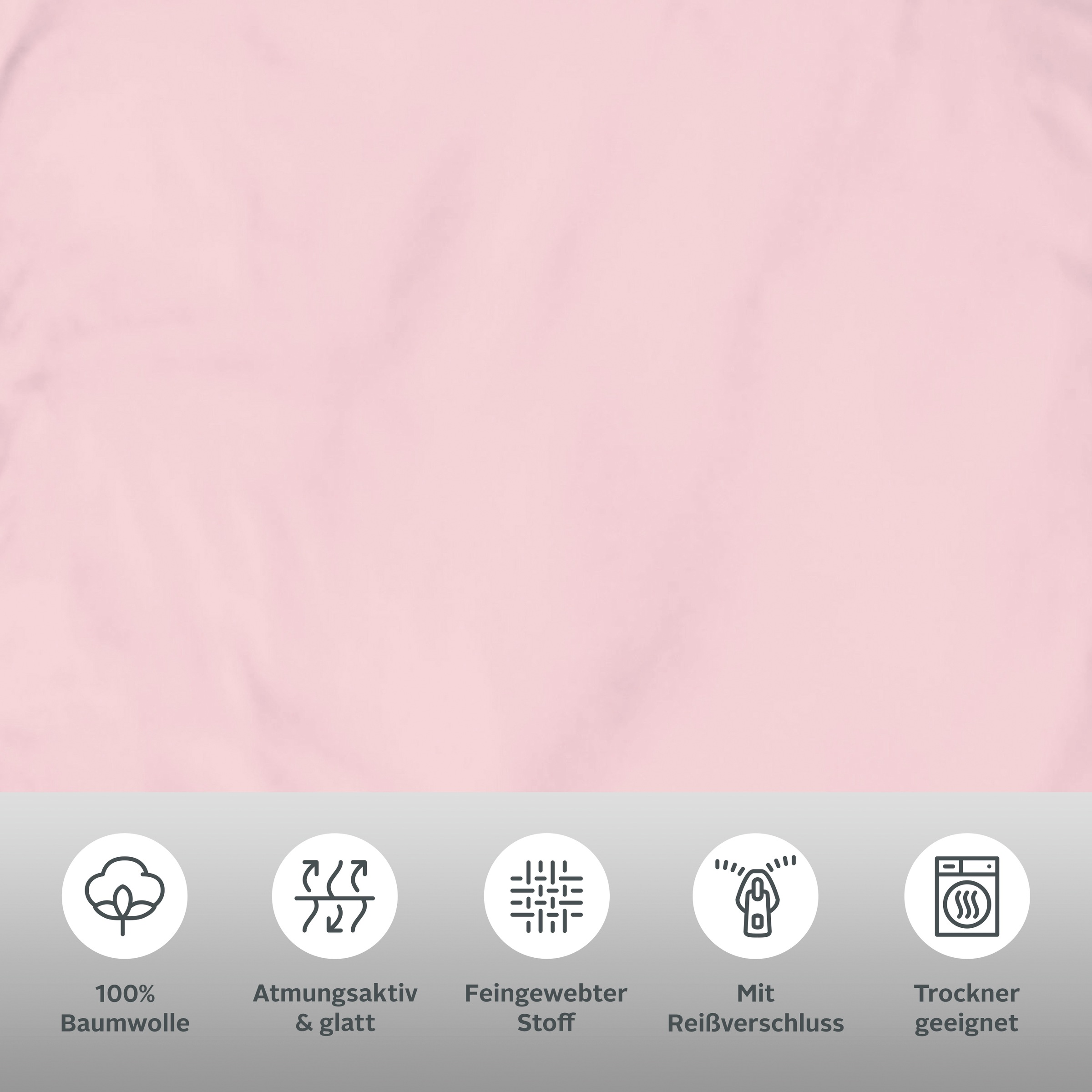 Thumbnail - OTTO home Bettwäsche "Mila in 135x200, 155x220 oder 200x200 cm" 3 Stk. Mako-Satin, Bettwäsche aus Baumwolle, unifarbene ...