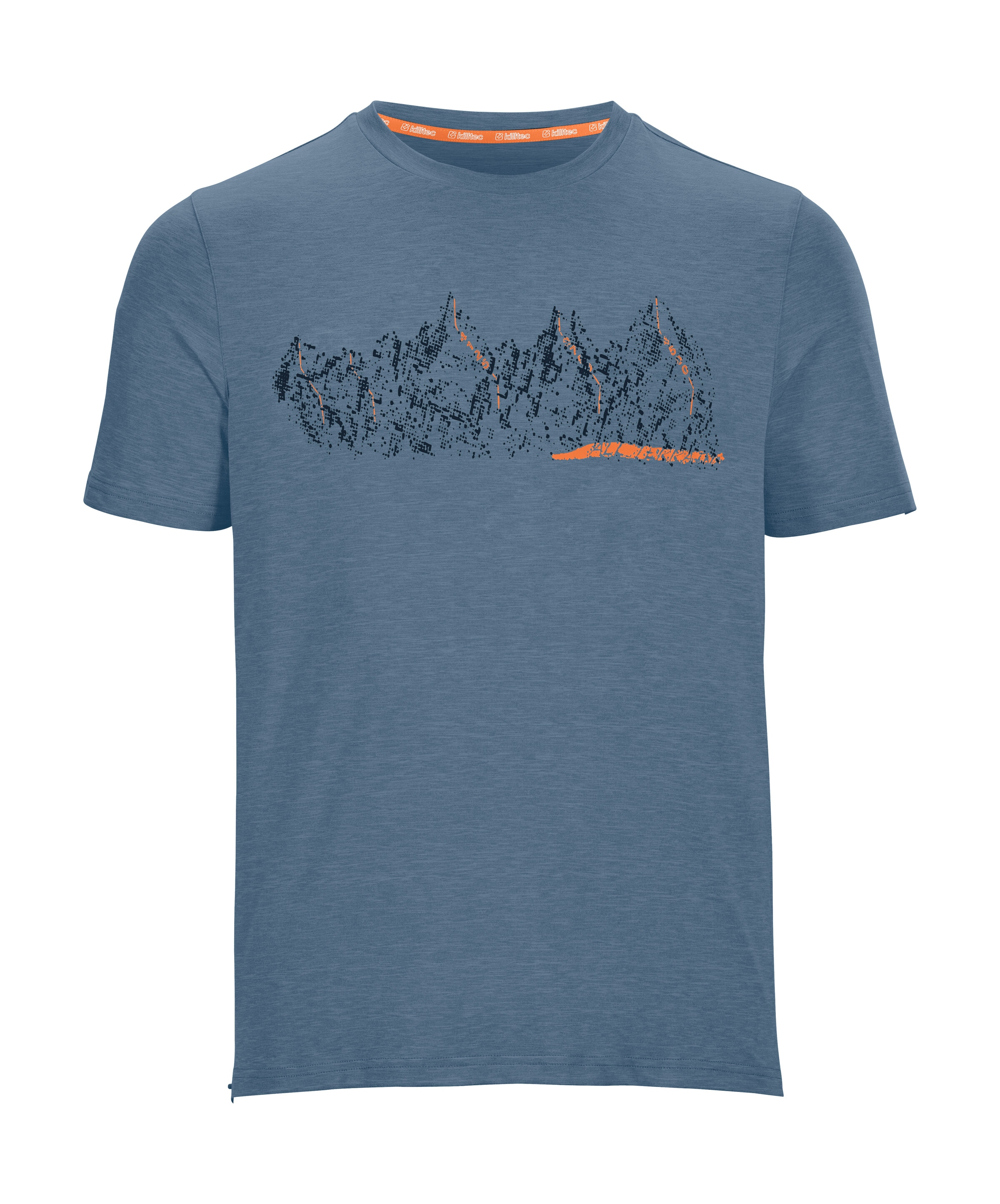 Killtec T-Shirt "MN TSHRT C" Schnelltrocknendes Herren T-Shirt mit Berg-Pri günstig online kaufen