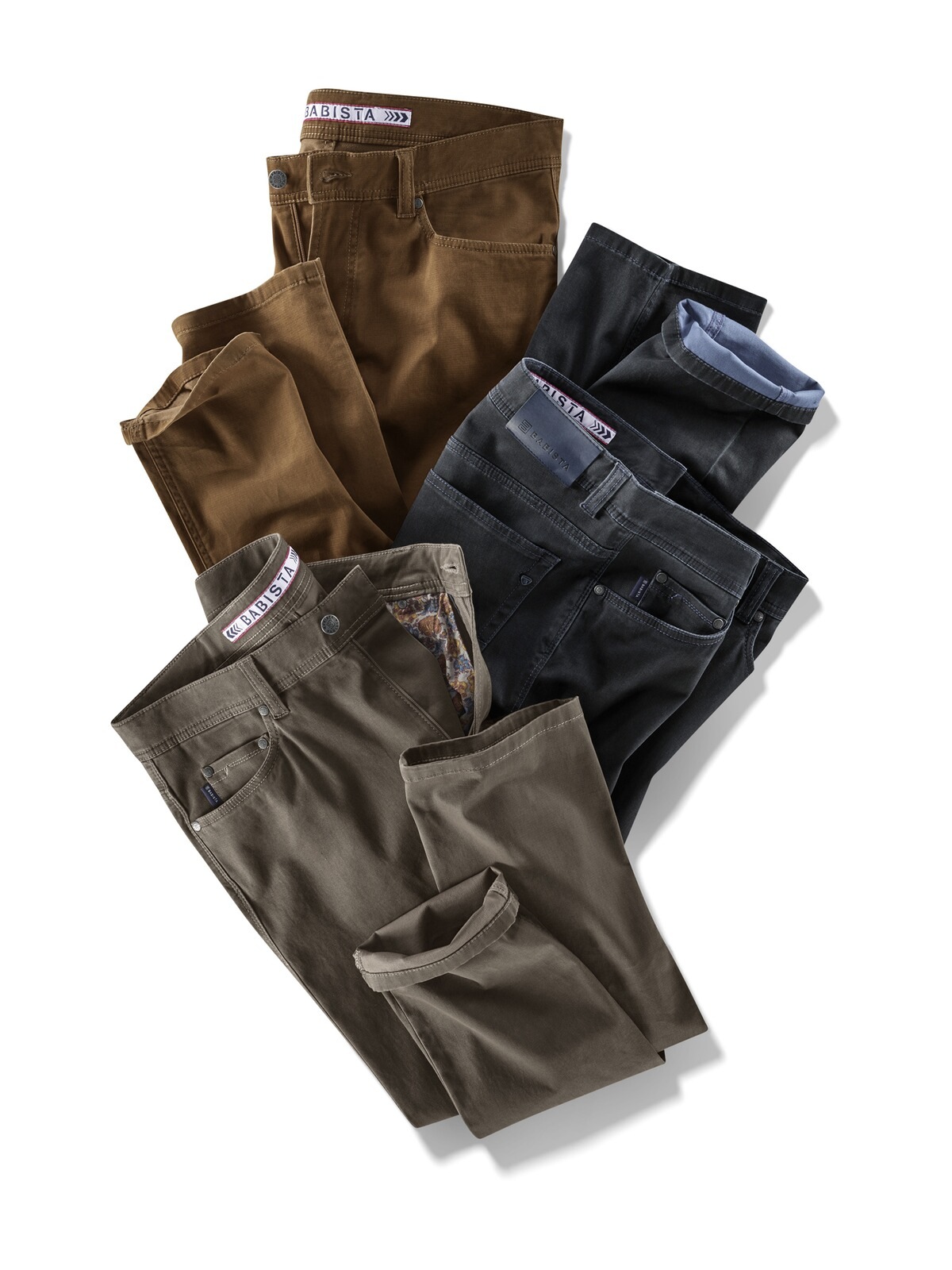 Babista 5-Pocket-Hose »Hose VALDIANO«, (1 tlg.), aus exklusiven GIZA-Baumwolle