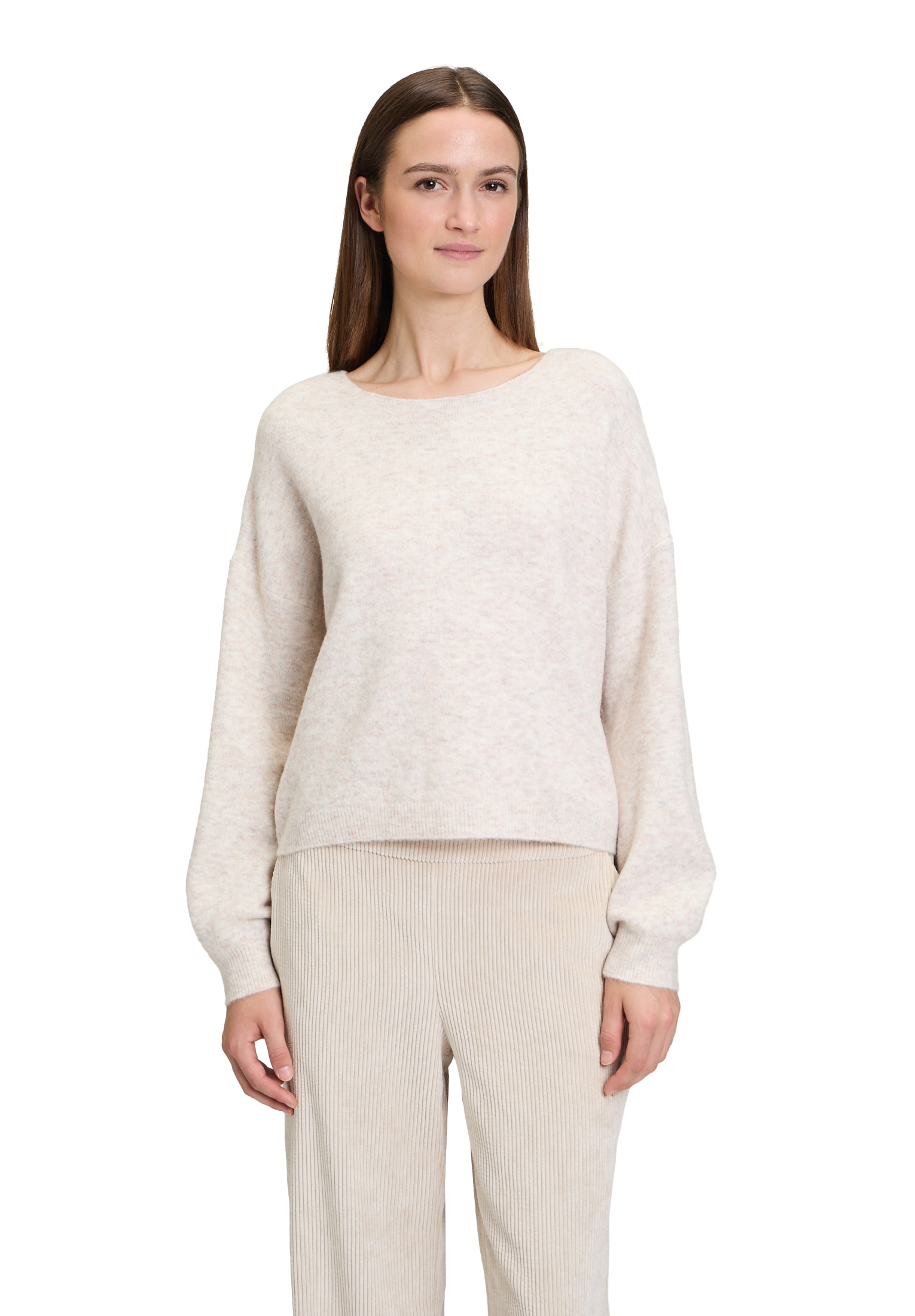 Cartoon Strickpullover "Cartoon Damen Basic-Pullover mit Rundhalsausschnitt günstig online kaufen