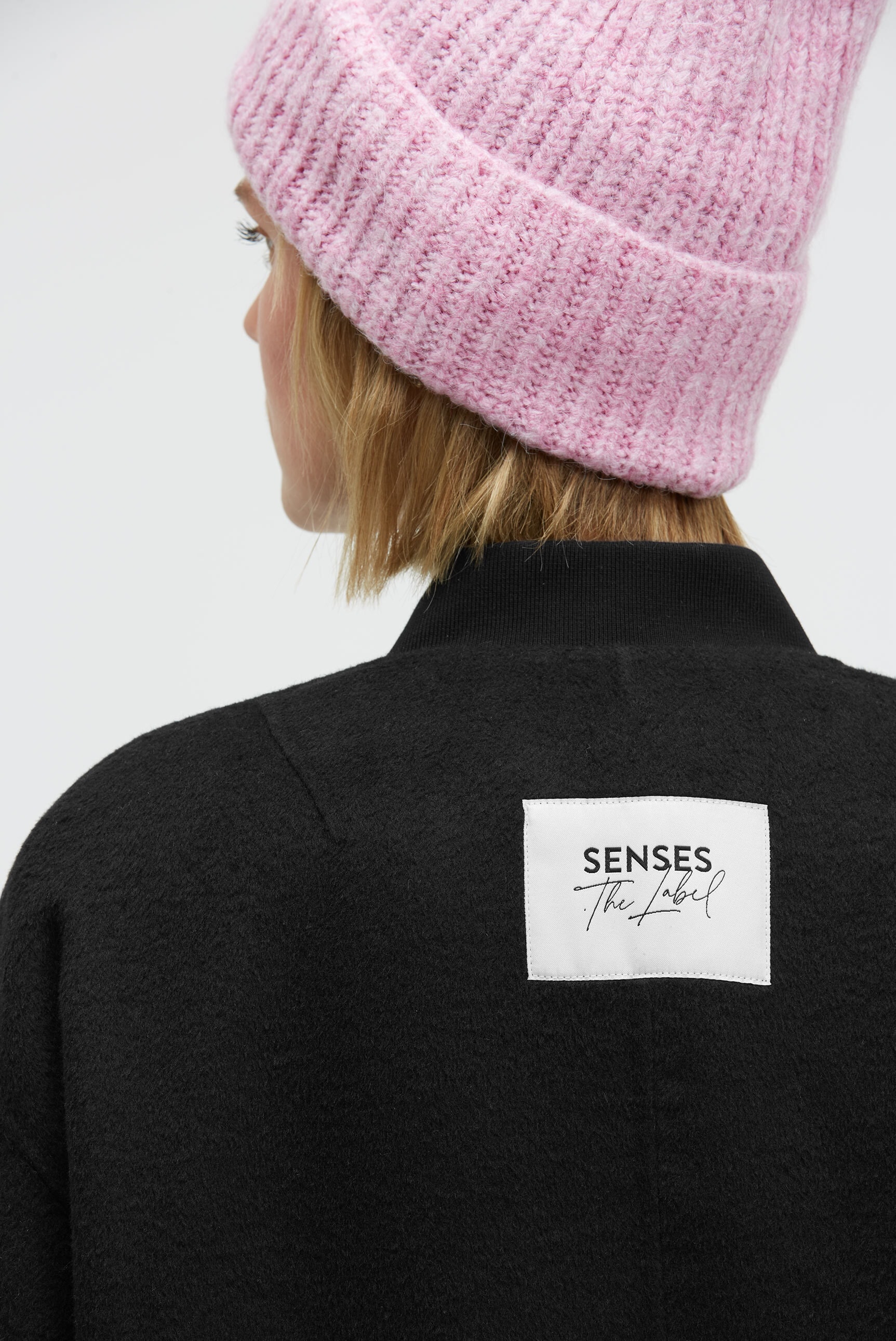 SENSES.THE LABEL Langjacke ohne Kapuze mit Zwei-Wege-Reißverschluss