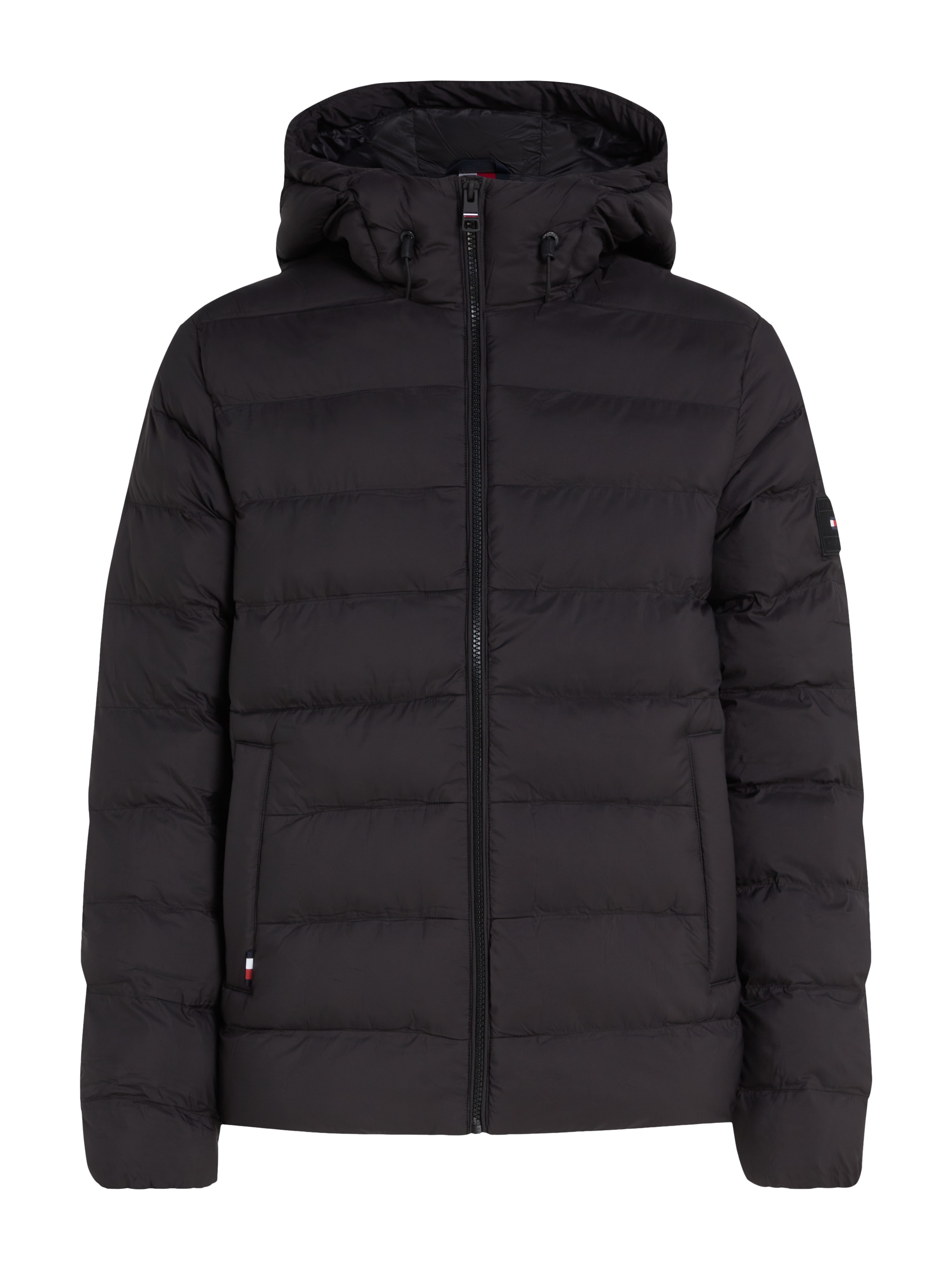 Tommy Hilfiger Steppjacke »MID WEIGHT HOODED JACKET«, mit Kapuze