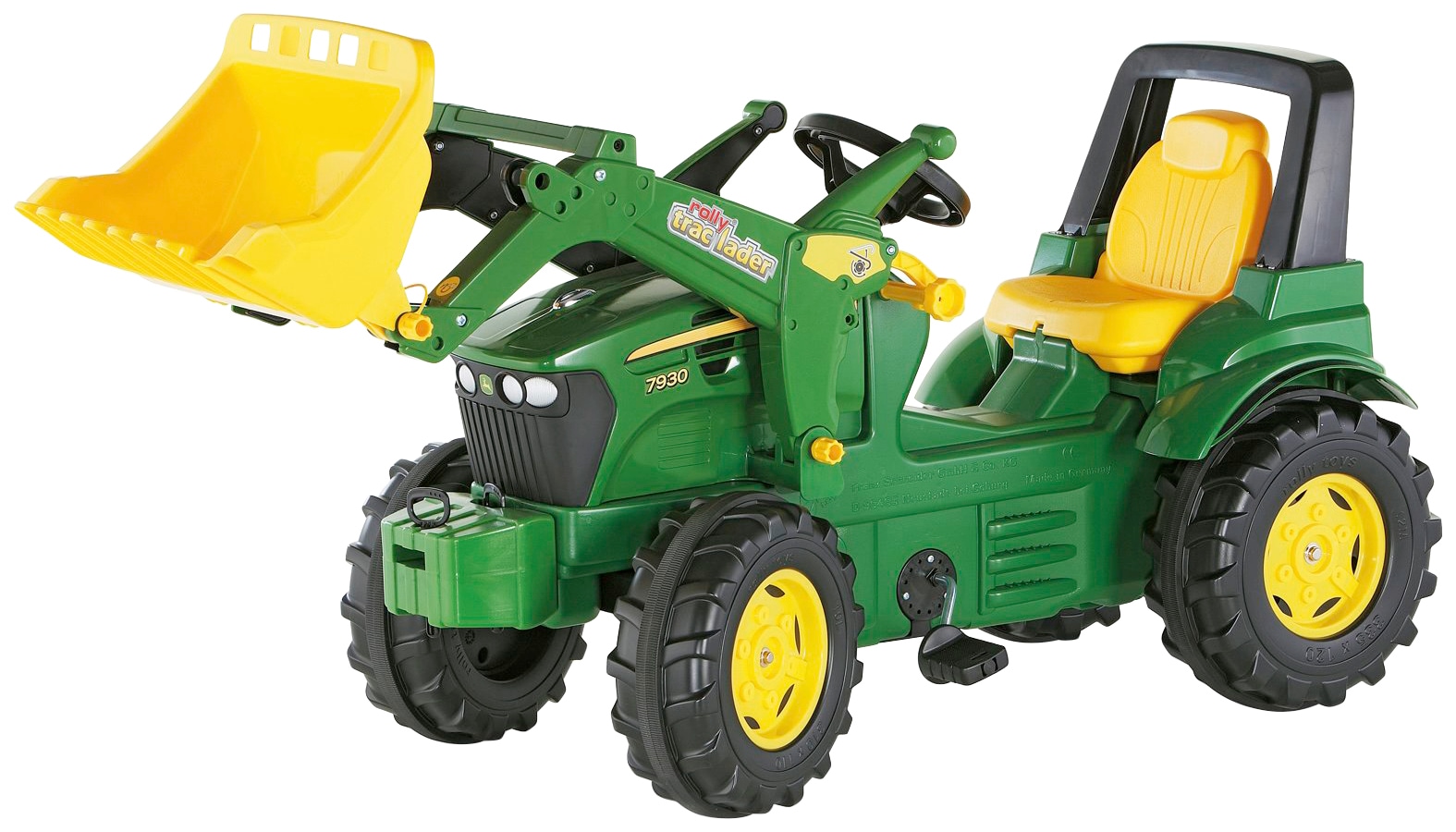 rolly toys® Tretfahrzeug »John Deere 7930«, Kindertraktor mit Lader