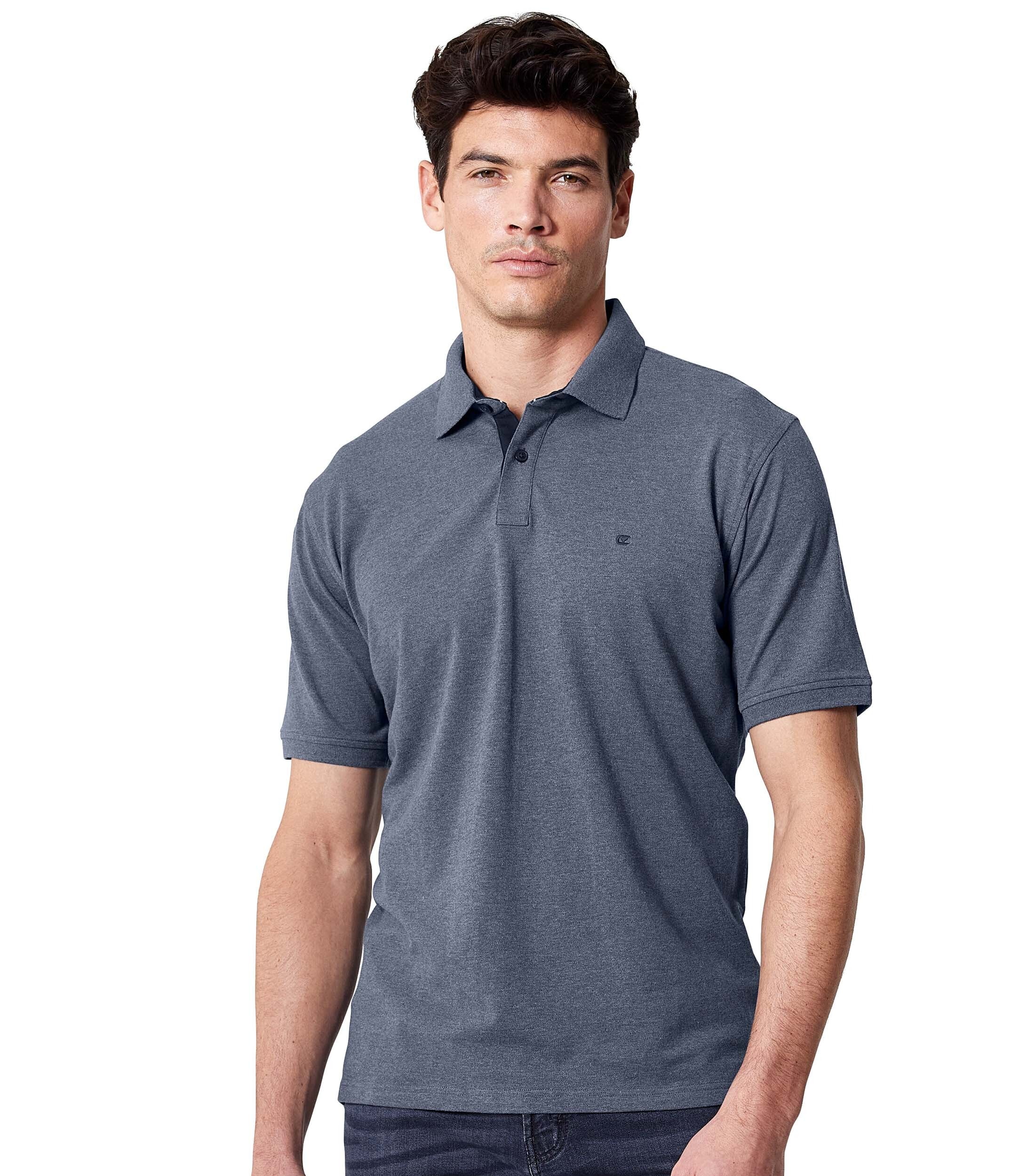 CASAMODA "CASAMODA Polo-Shirt uni" günstig online kaufen