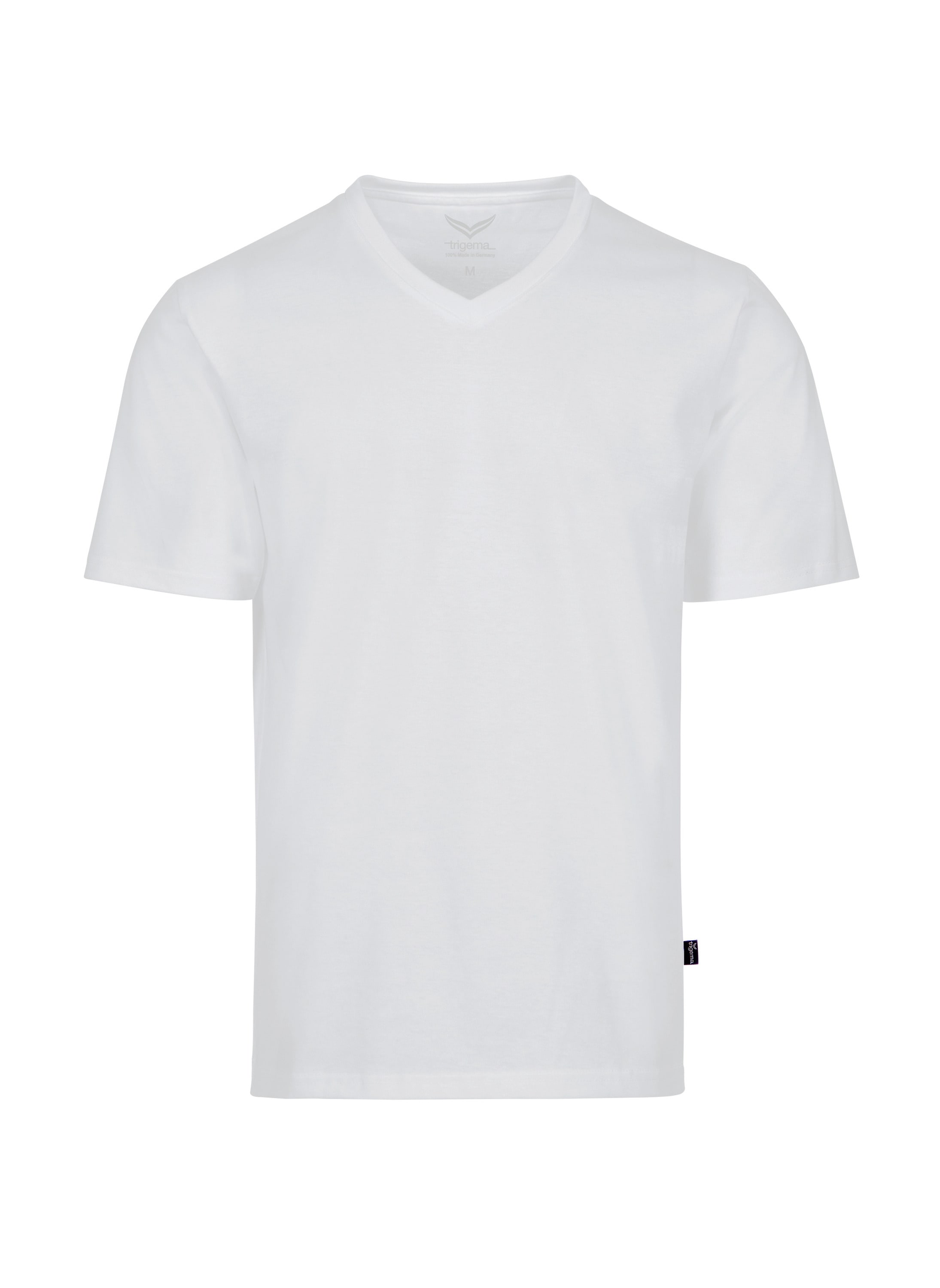 Trigema T-Shirt "TRIGEMA V-Shirt DELUXE Baumwolle", (1 tlg.) günstig online kaufen