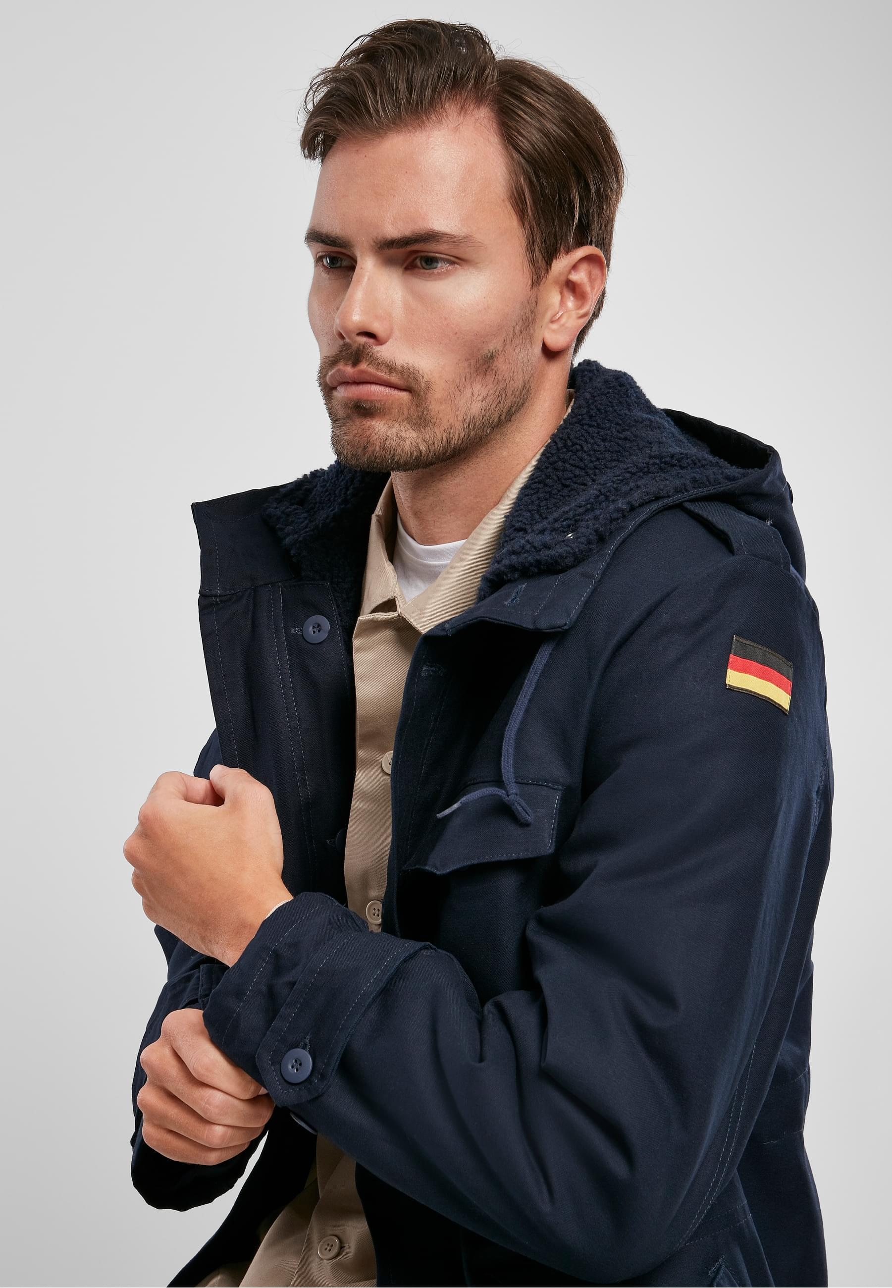 Brandit Outdoorjacke »Herren BW Flag Parka«, (1 St.), mit Kapuze