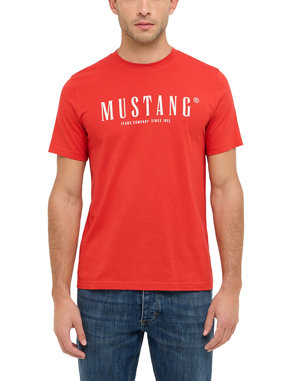 MUSTANG Kurzarmshirt "Herren Style Austin" günstig online kaufen
