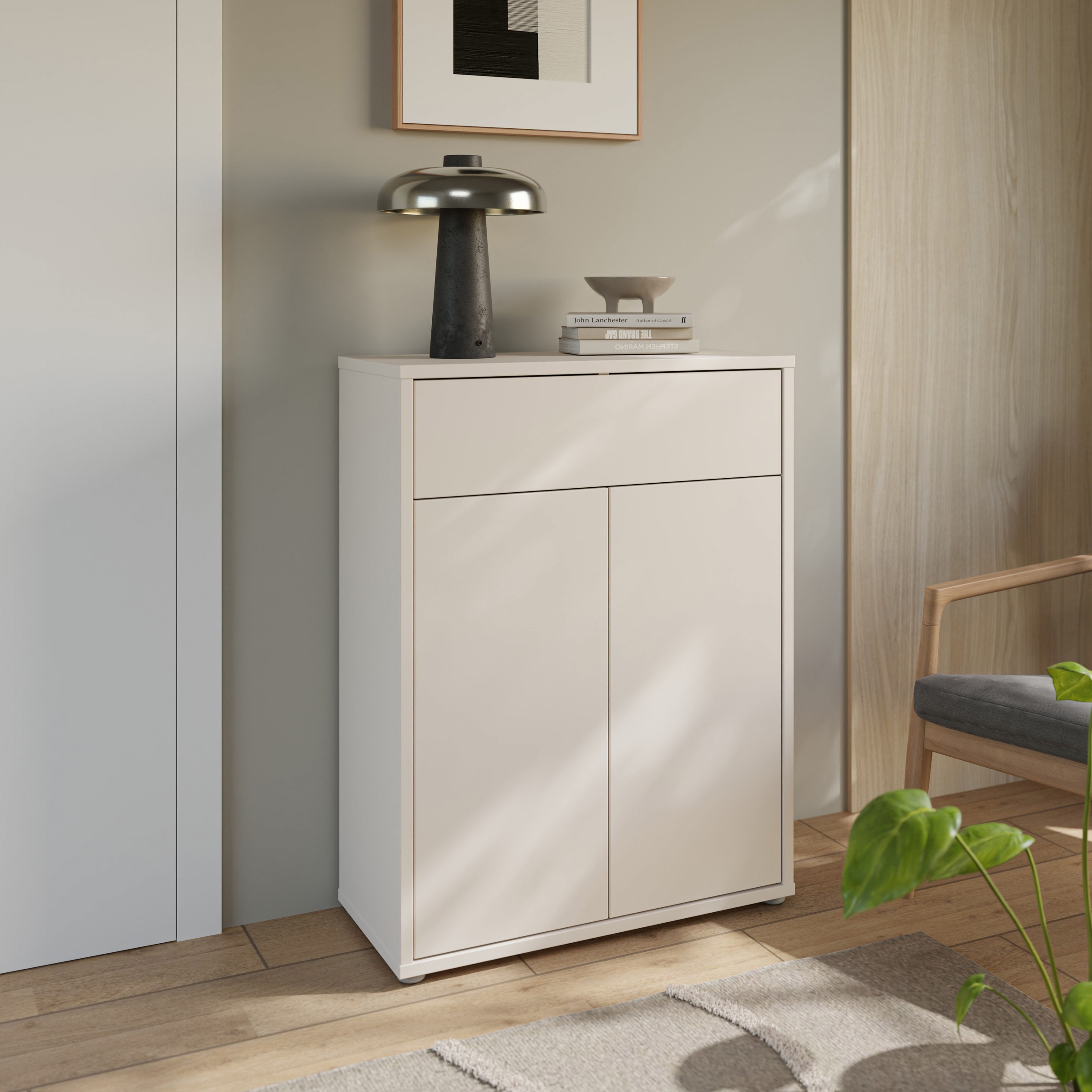 FORTE Schuhschrank "Alice Springs" B/H/T 74,5/99,1/34,9 cm Push to open, 12 günstig online kaufen