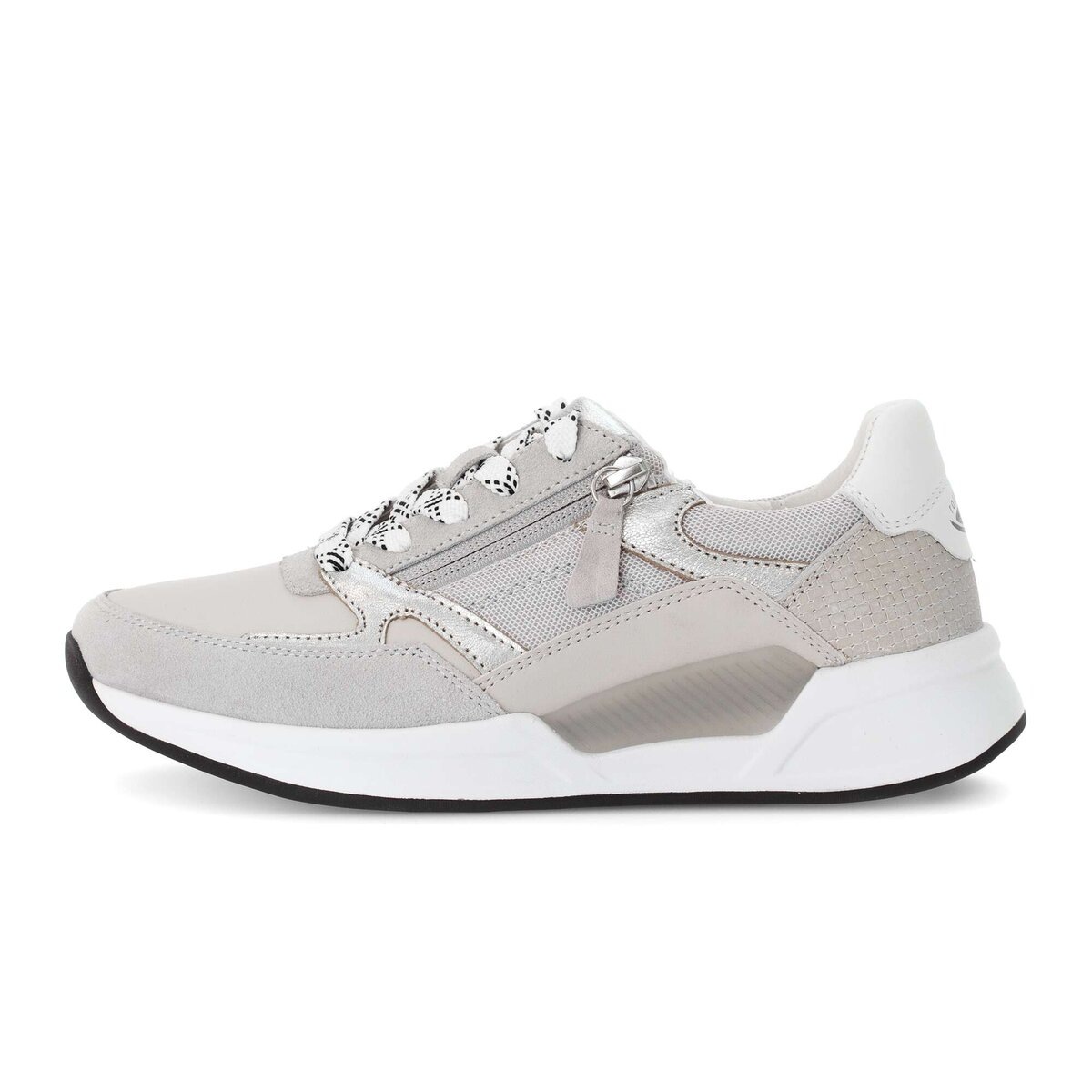 Gabor Sneaker "Sneaker low Materialmix Leder/Lederimitat" günstig online kaufen