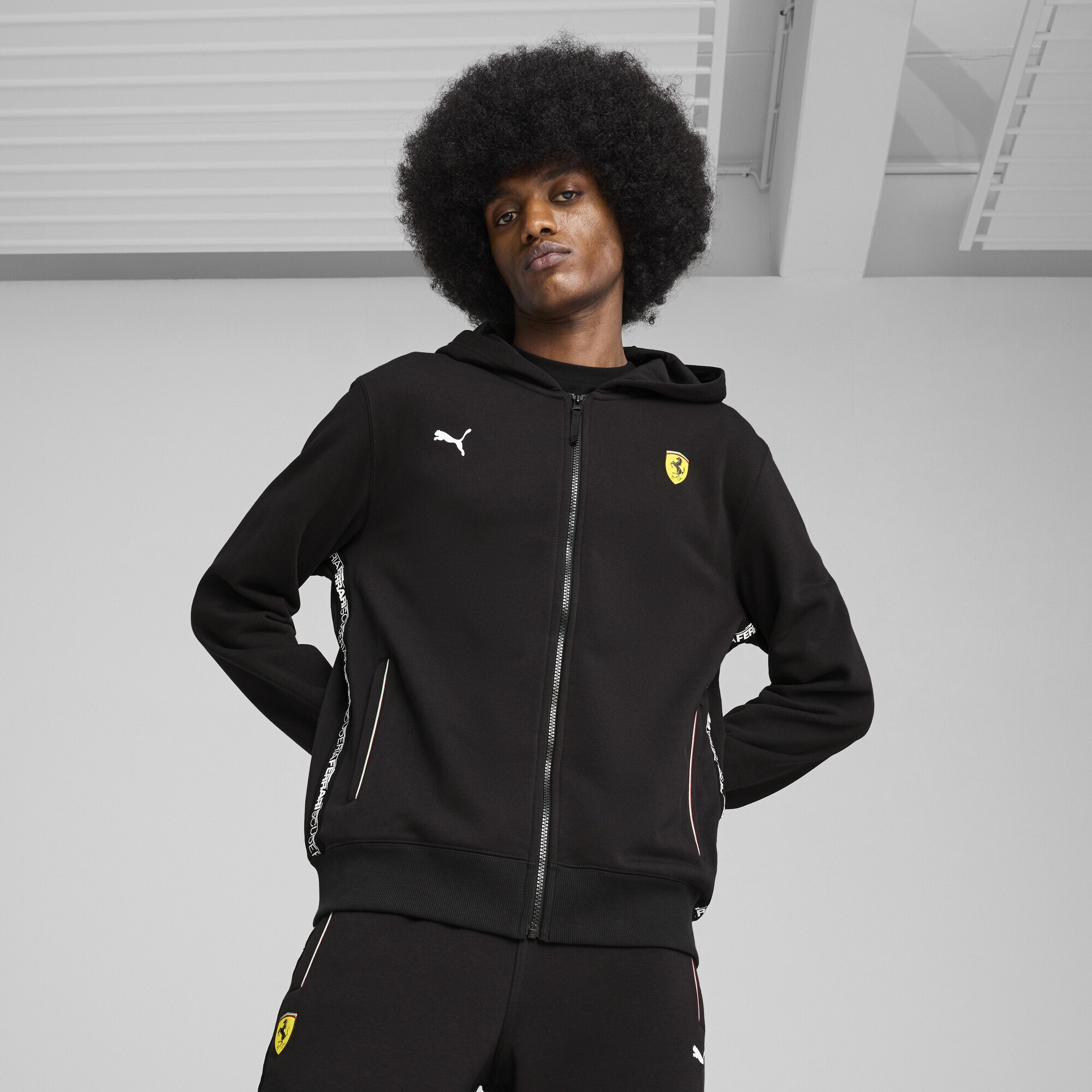 PUMA Sweatjacke »Scuderia Ferrari HP Race Sweatjacke Herren«