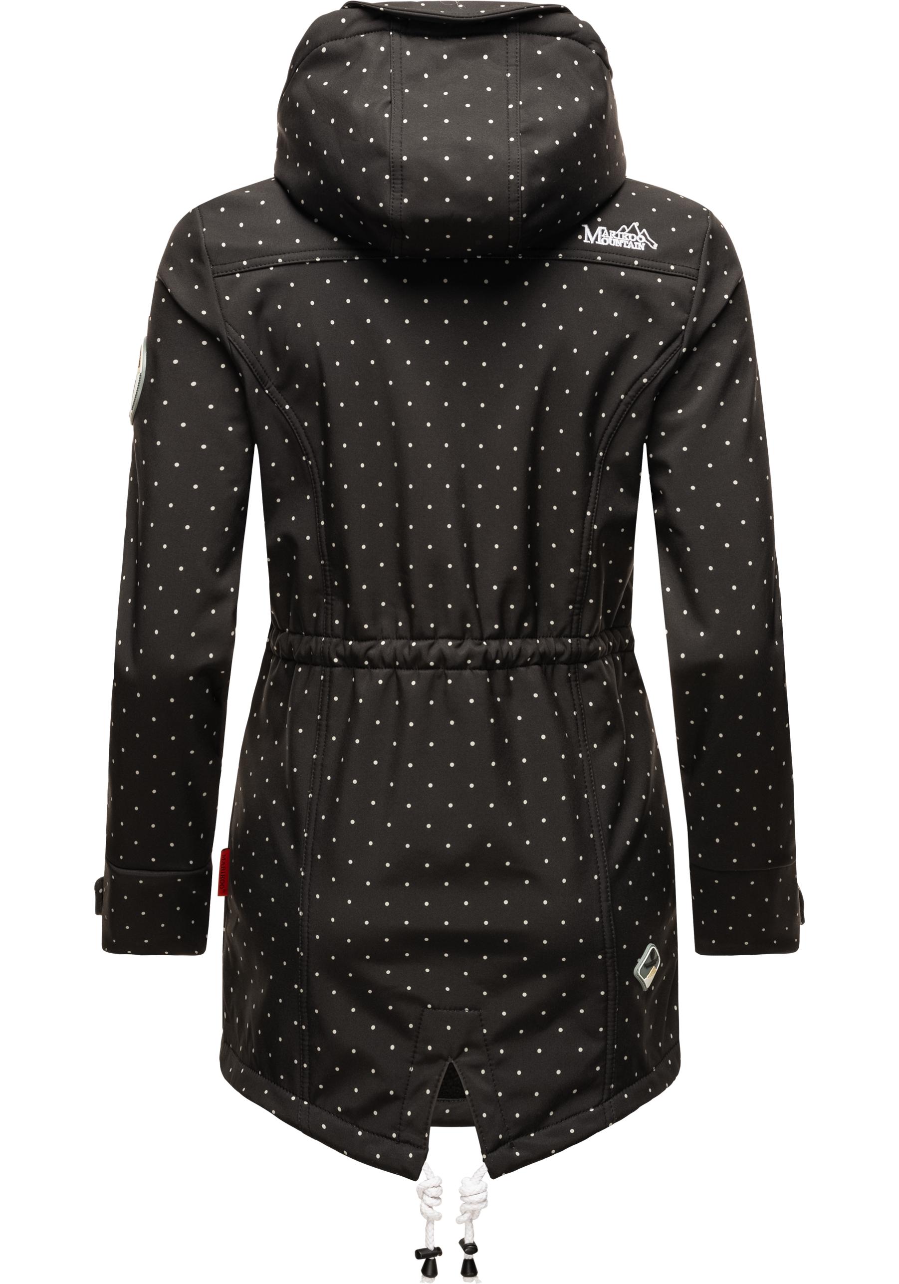 Thumbnail - Marikoo Funktionsmantel "Zimtzicke", Wasserdichter Softshell Parka mit Kapuze
