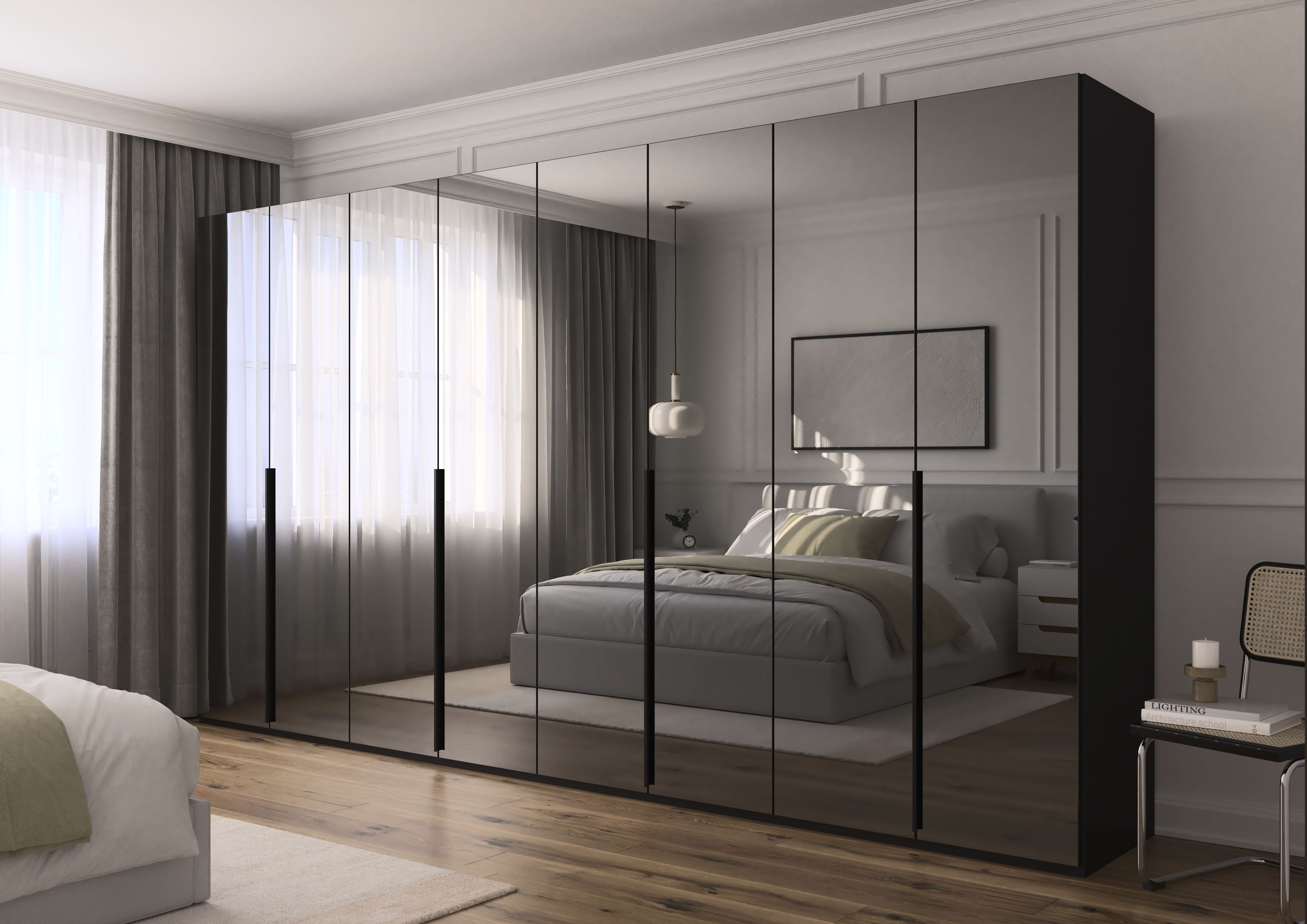 Thumbnail - rauch Drehtürenschrank "Kleiderschrank Schrank Garderobe Wäscheschrank BESTSELLER MONTCLAR" 3 Ausstattungen BASIC/CLASSI...