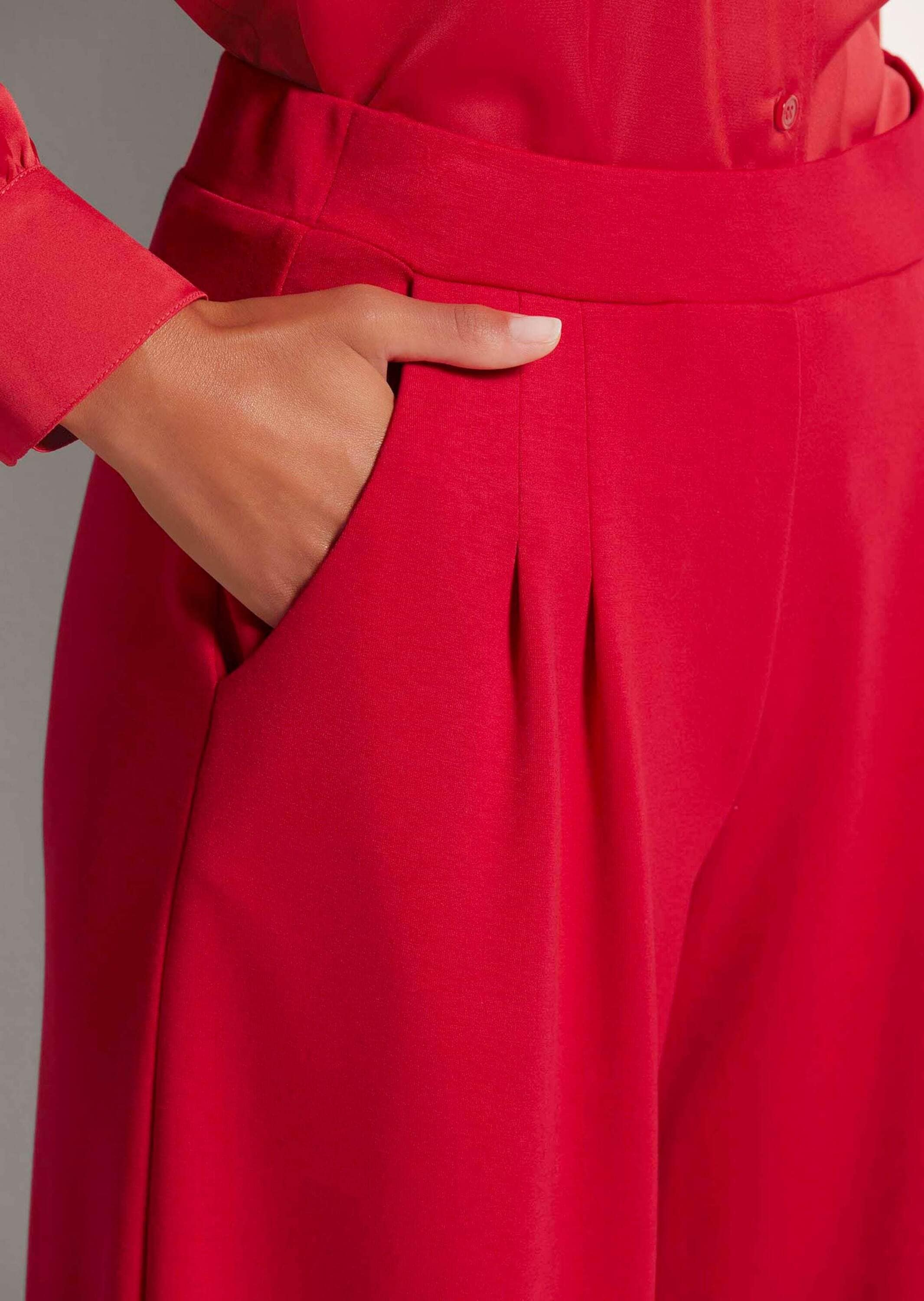 MADELEINE Stoffhose »Hose Schlupfhose mit eleganter Beinweite«