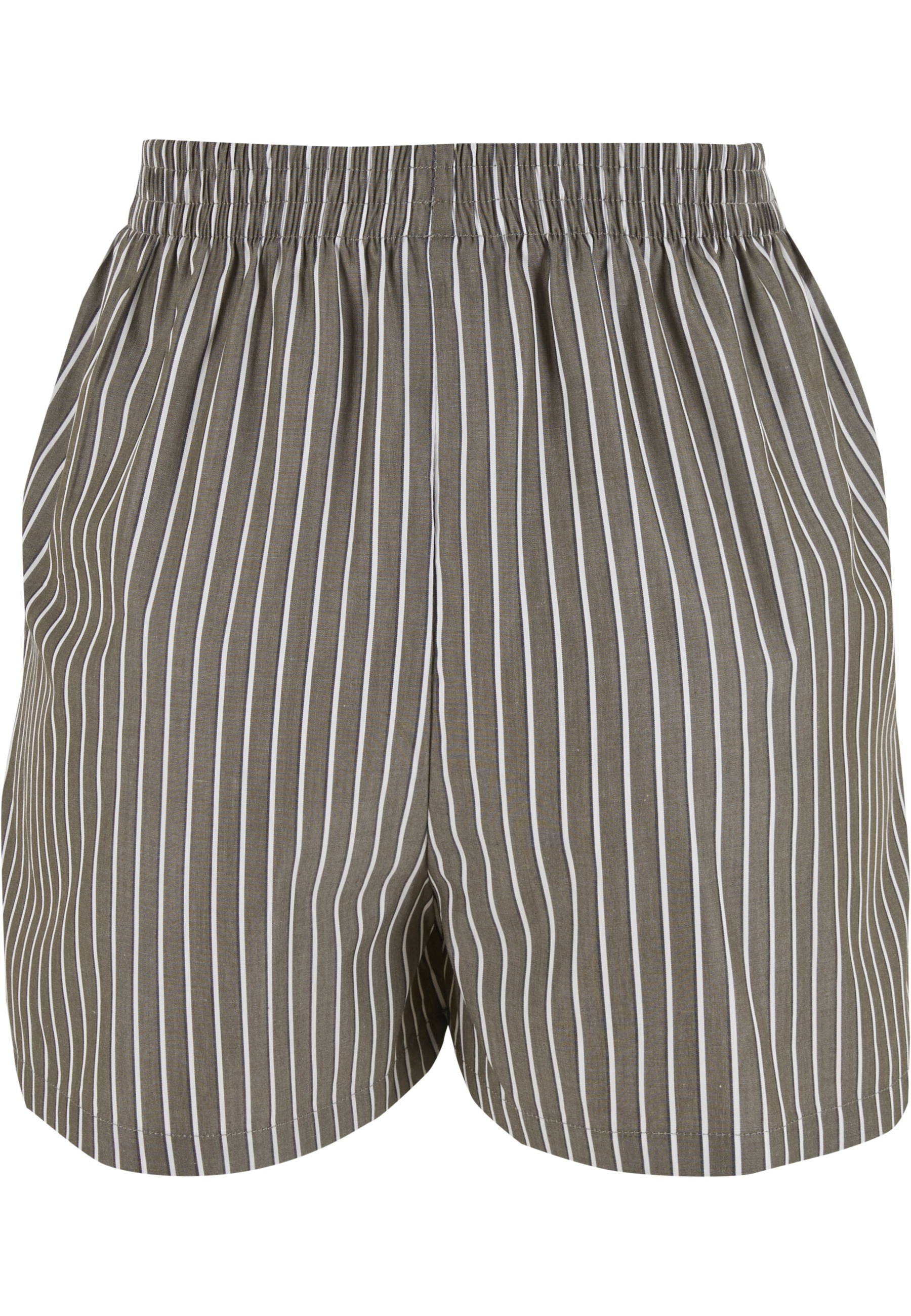 URBAN CLASSICS Shorts "Urban Classics Damen Ladies Striped Shorts" günstig online kaufen