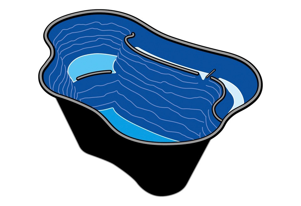 Ubbink Fertigteich "Calmuss SII" günstig online kaufen