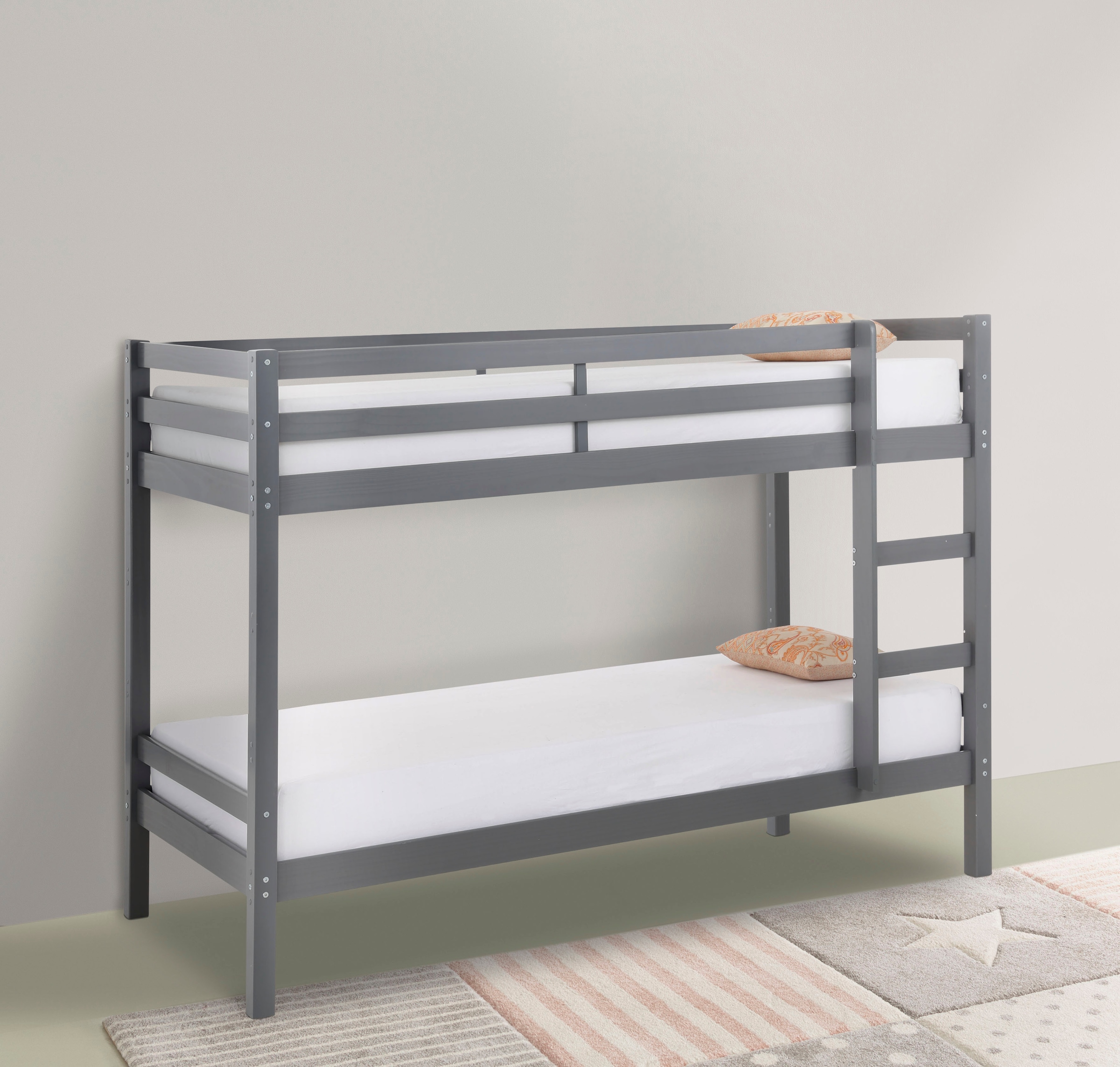 OTTO home Etagenbett "Alpi" H/B/T, Massivholz (Kiefer), Stockbett günstig online kaufen