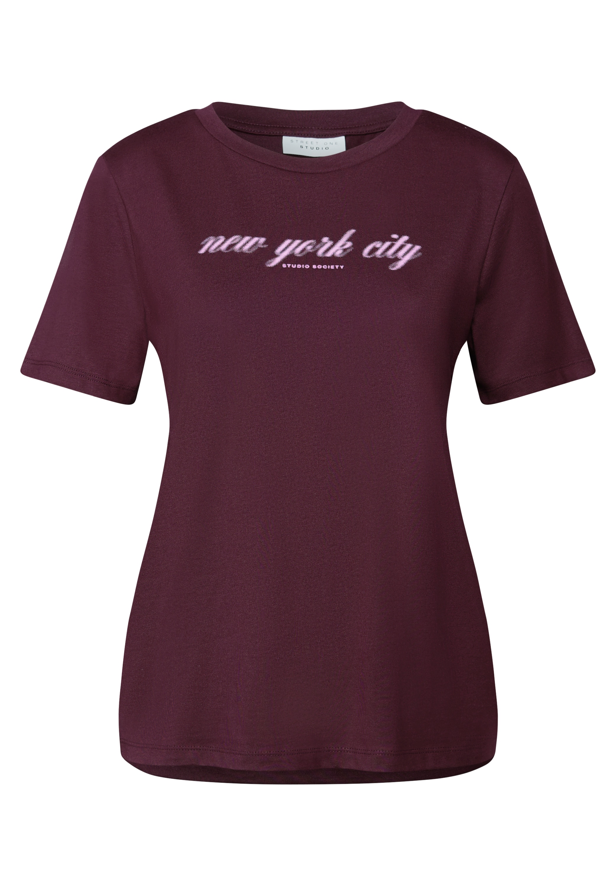 STREET ONE STUDIO Print-Shirt im soften Baumwoll-Mix