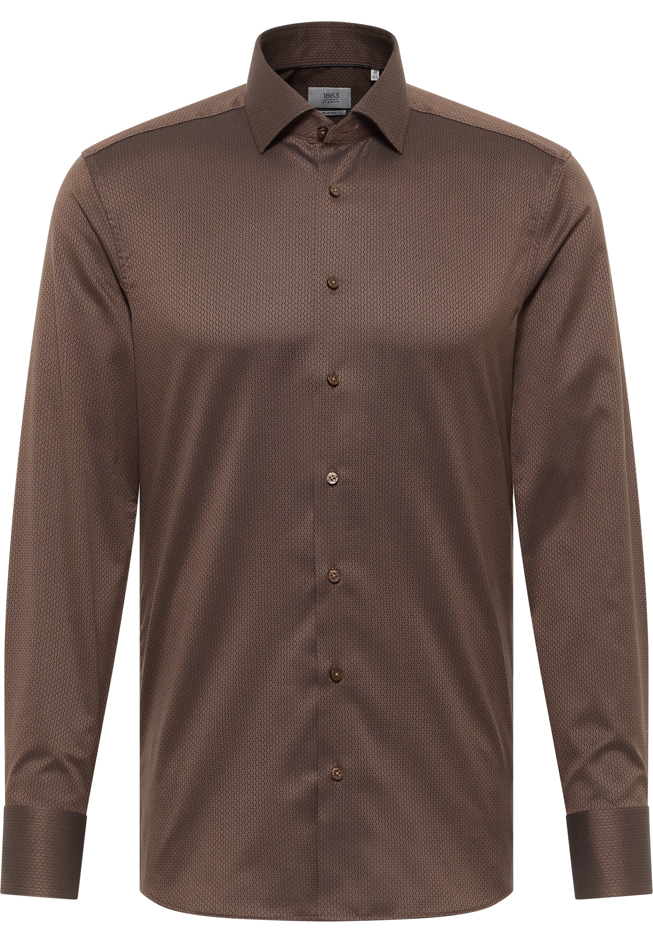 Eterna Langarmhemd »SLIM FIT«, NON IRON (bügelfrei)