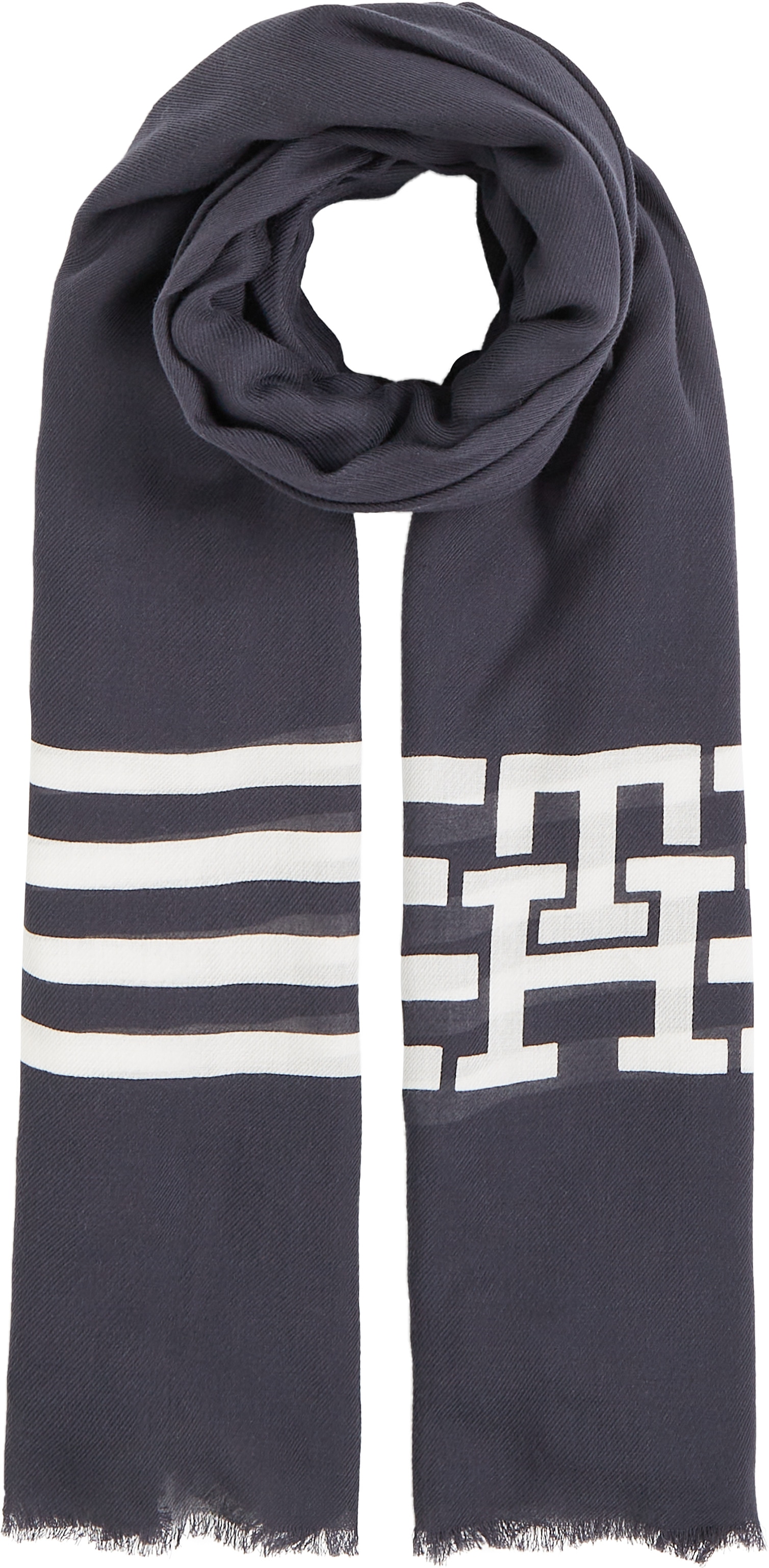 Tommy Hilfiger Schal "TH NAVAL SCARF", mit Logoprägung