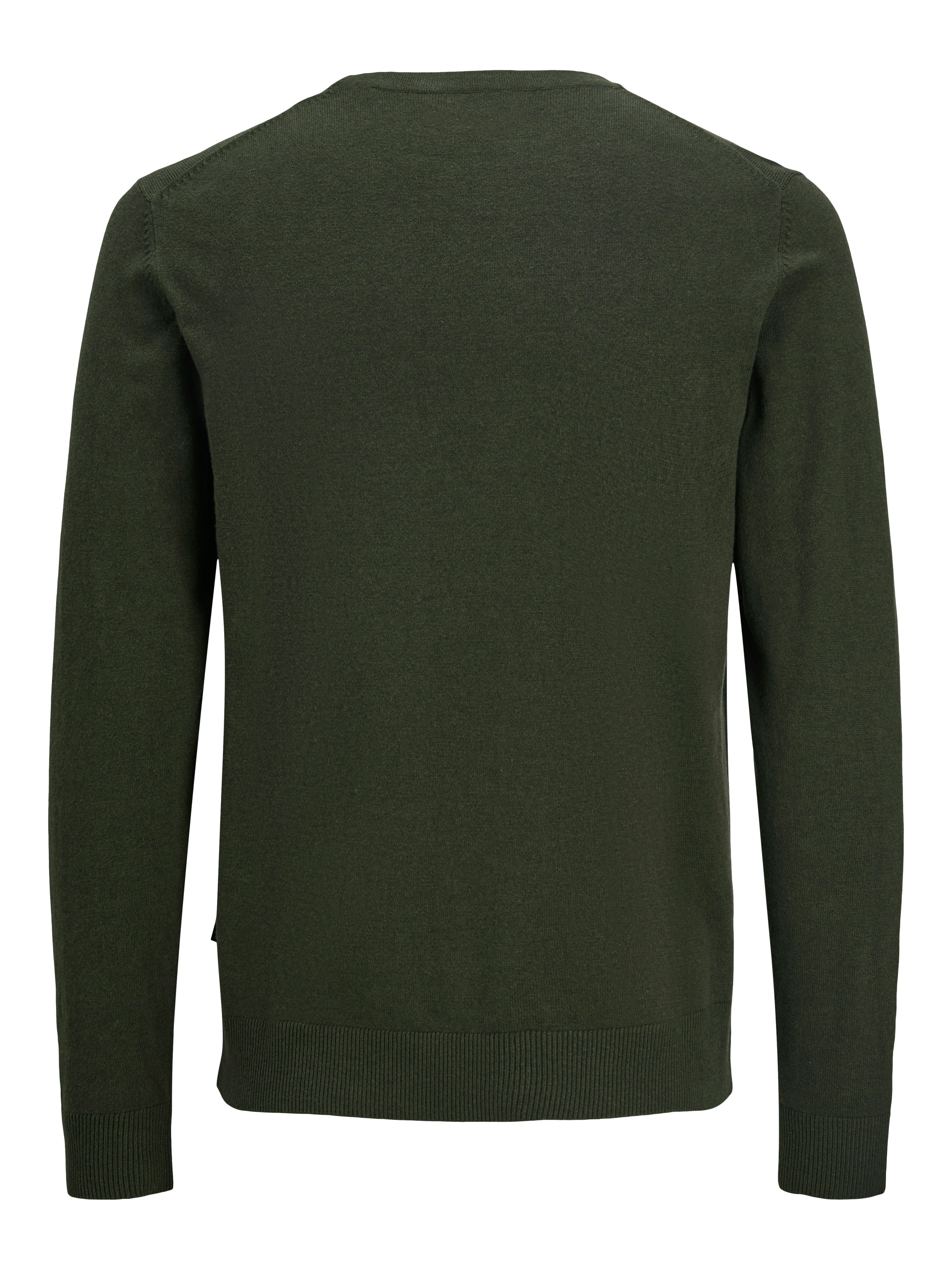 Jack & Jones Rundhalspullover »JJEEMIL KNIT CREW NECK NOOS« Baumwollmischung, regular fit