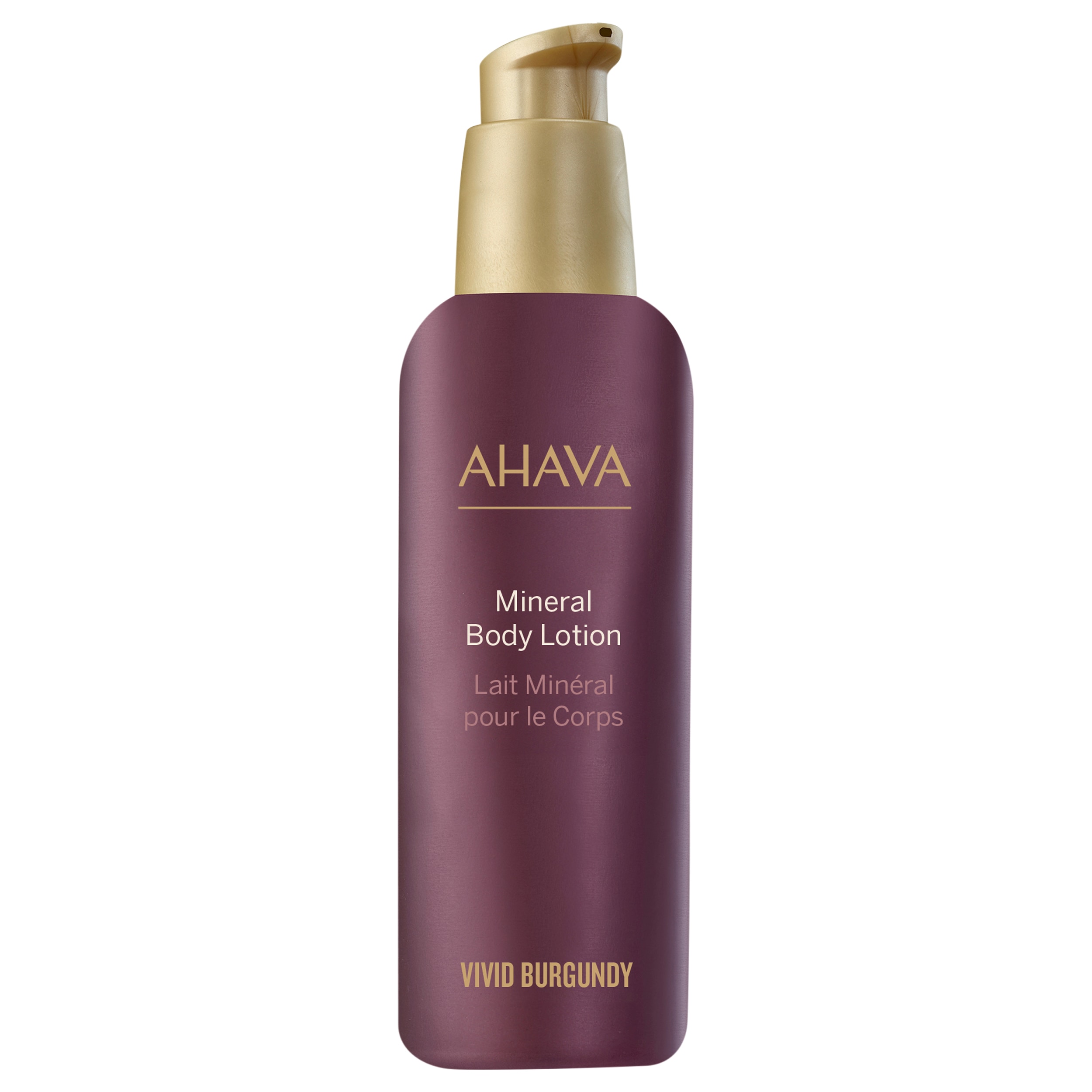 AHAVA Bodylotion "MINERAL BODY LOTION VIVID BURGUNDY" mit Osmoter™