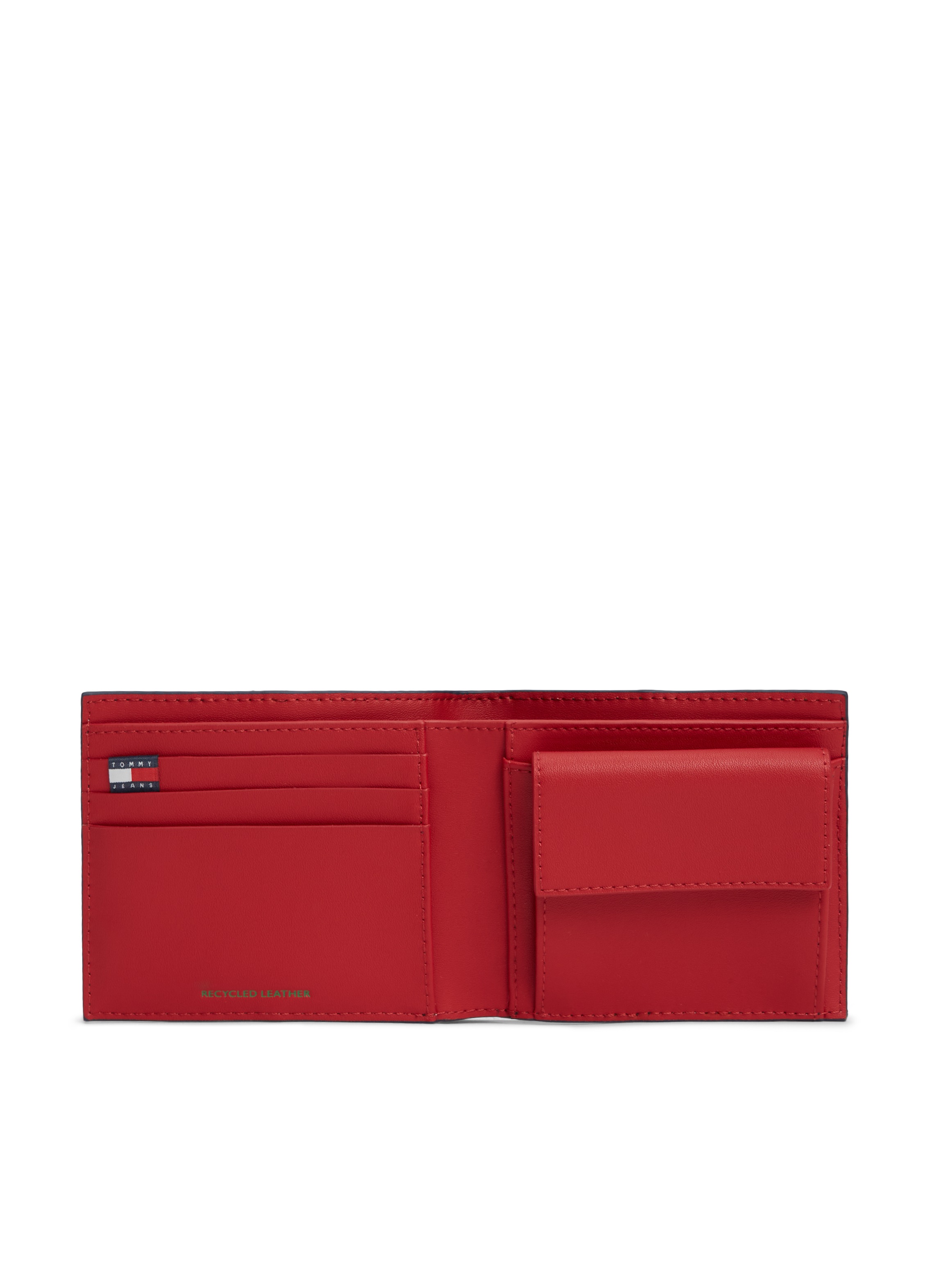 Tommy Jeans Geldbörse »TJM HERITAGE LEATHER CC & COIN« Unisex Geldbeutel, Portemonnaie, Money Pocket mit Logoschriftzug